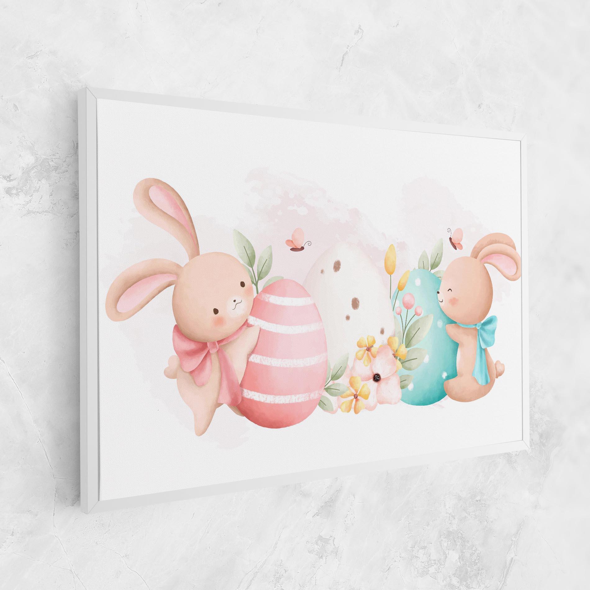 Tablou Canvas Cute Bunny Art mockup 1