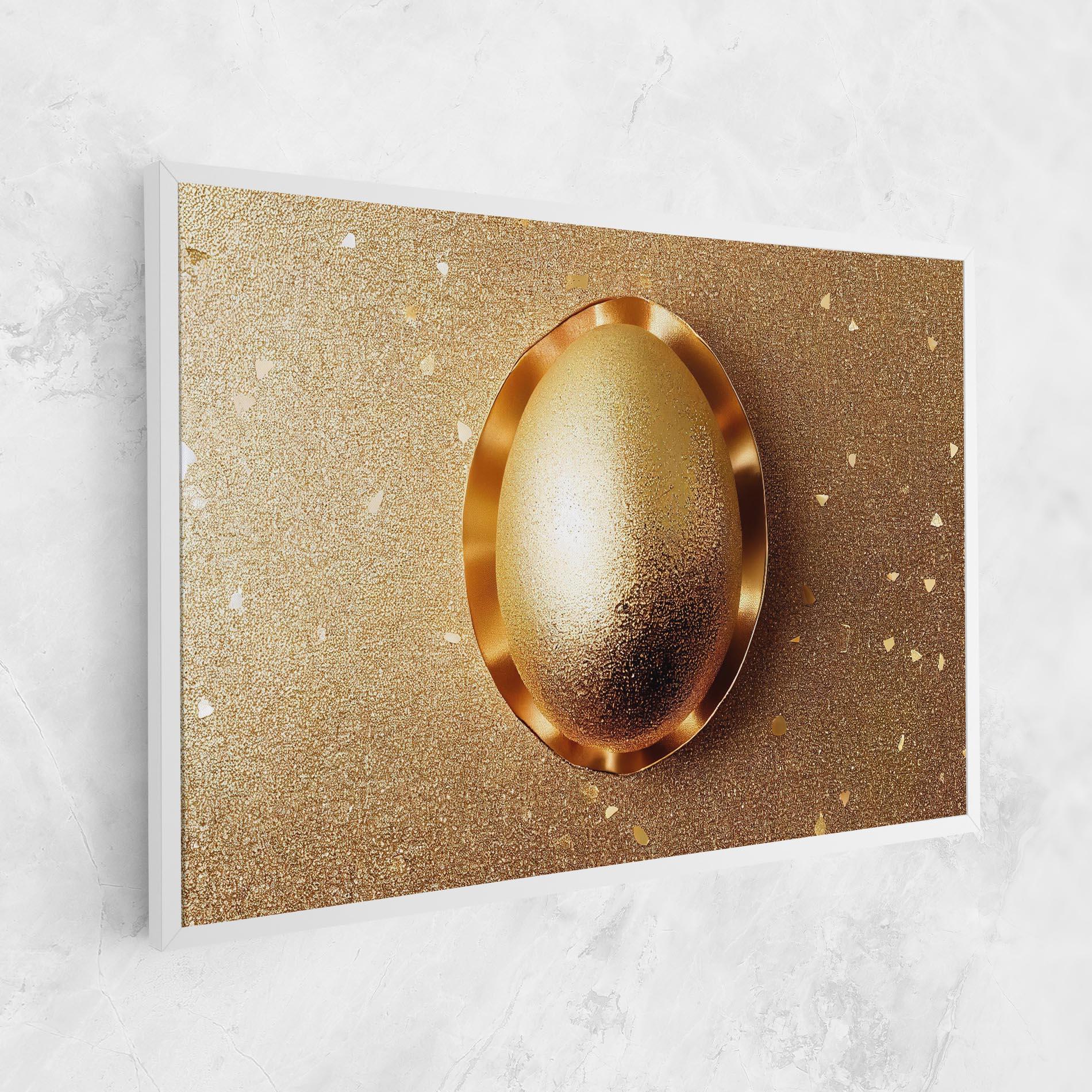Tablou Canvas Golden Egg Chocolate mockup 1
