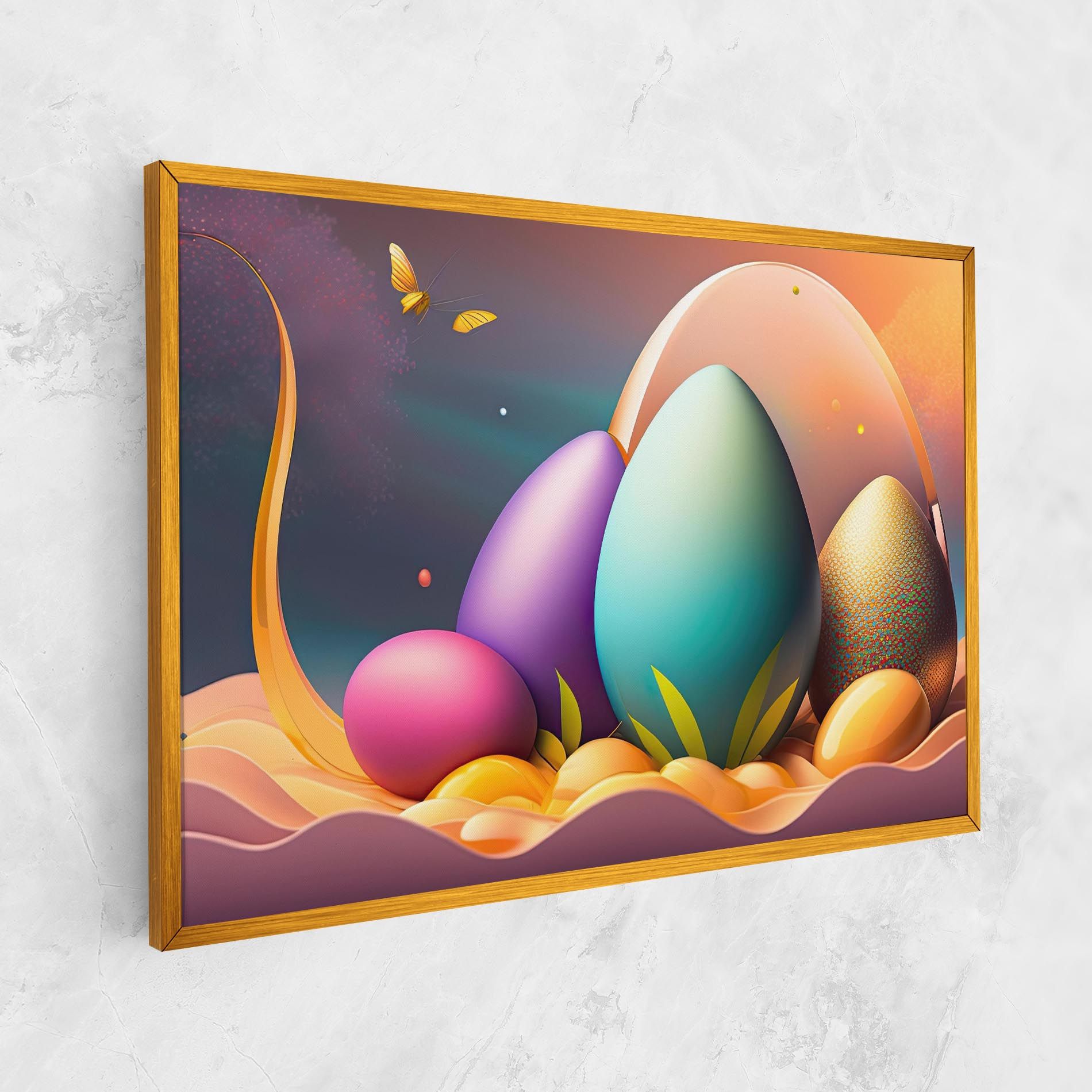 Big Blue Easter Egg mockup 1