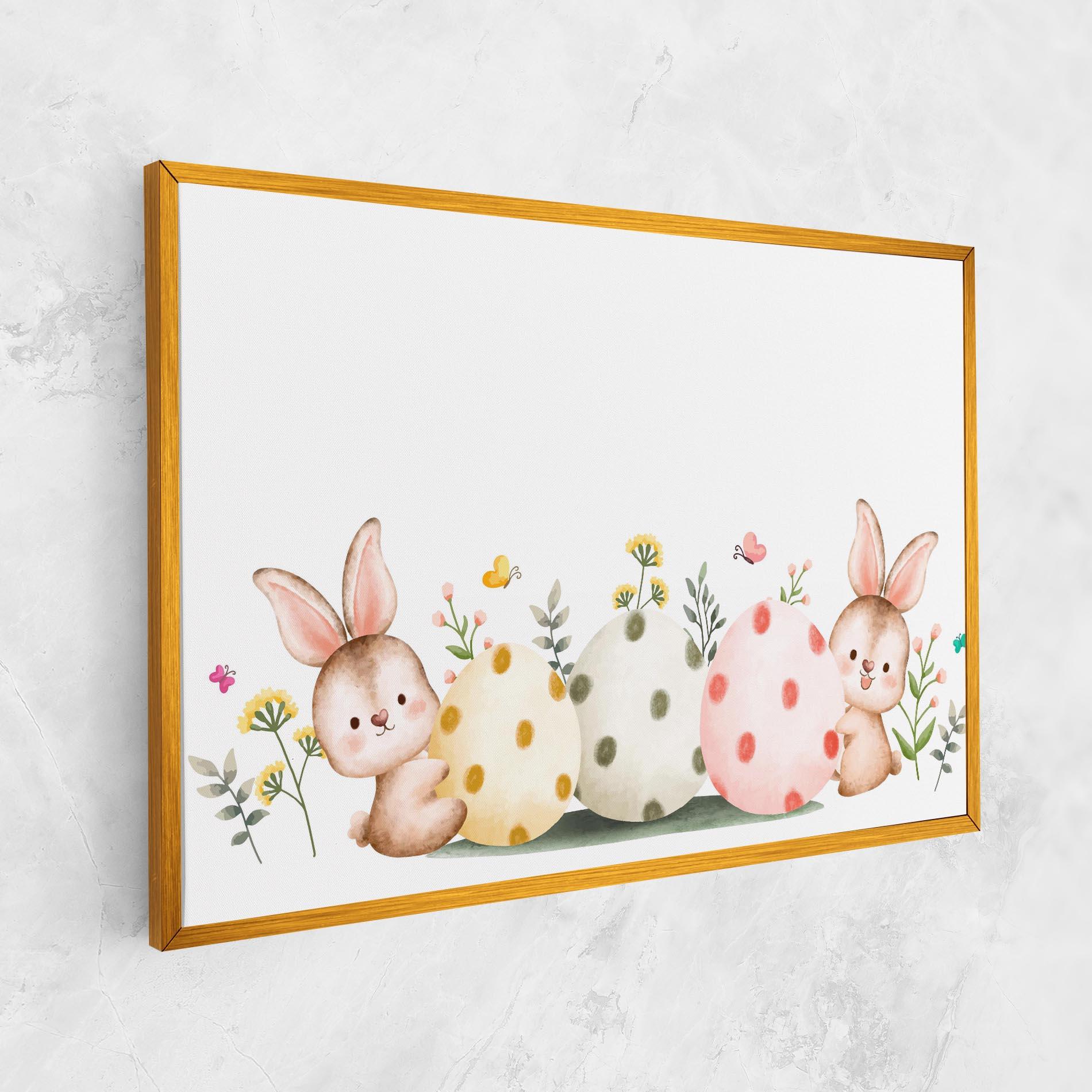Tablou Canvas Butterfly Rabbit mockup 1