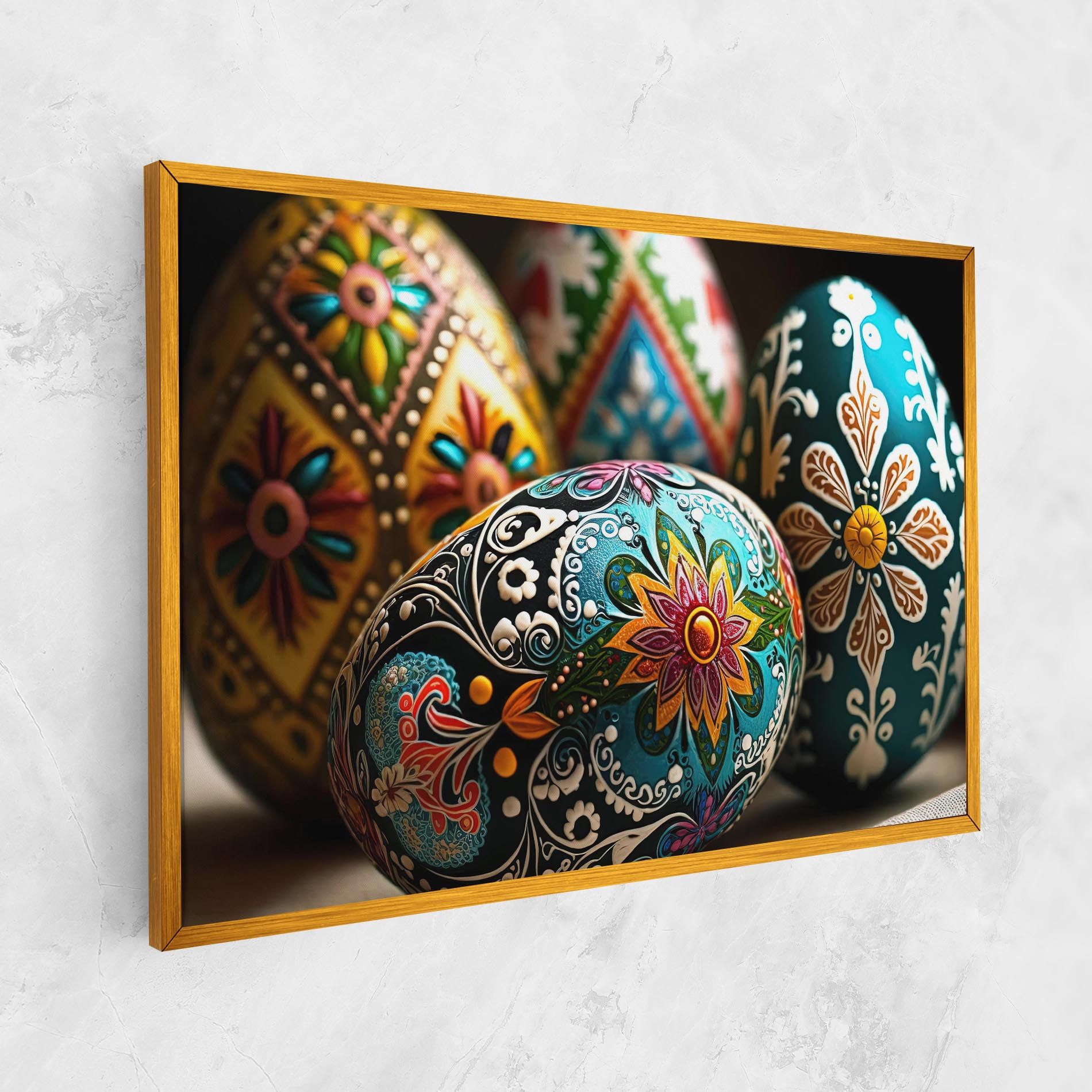 Easter Eggs Ornament mockup 1