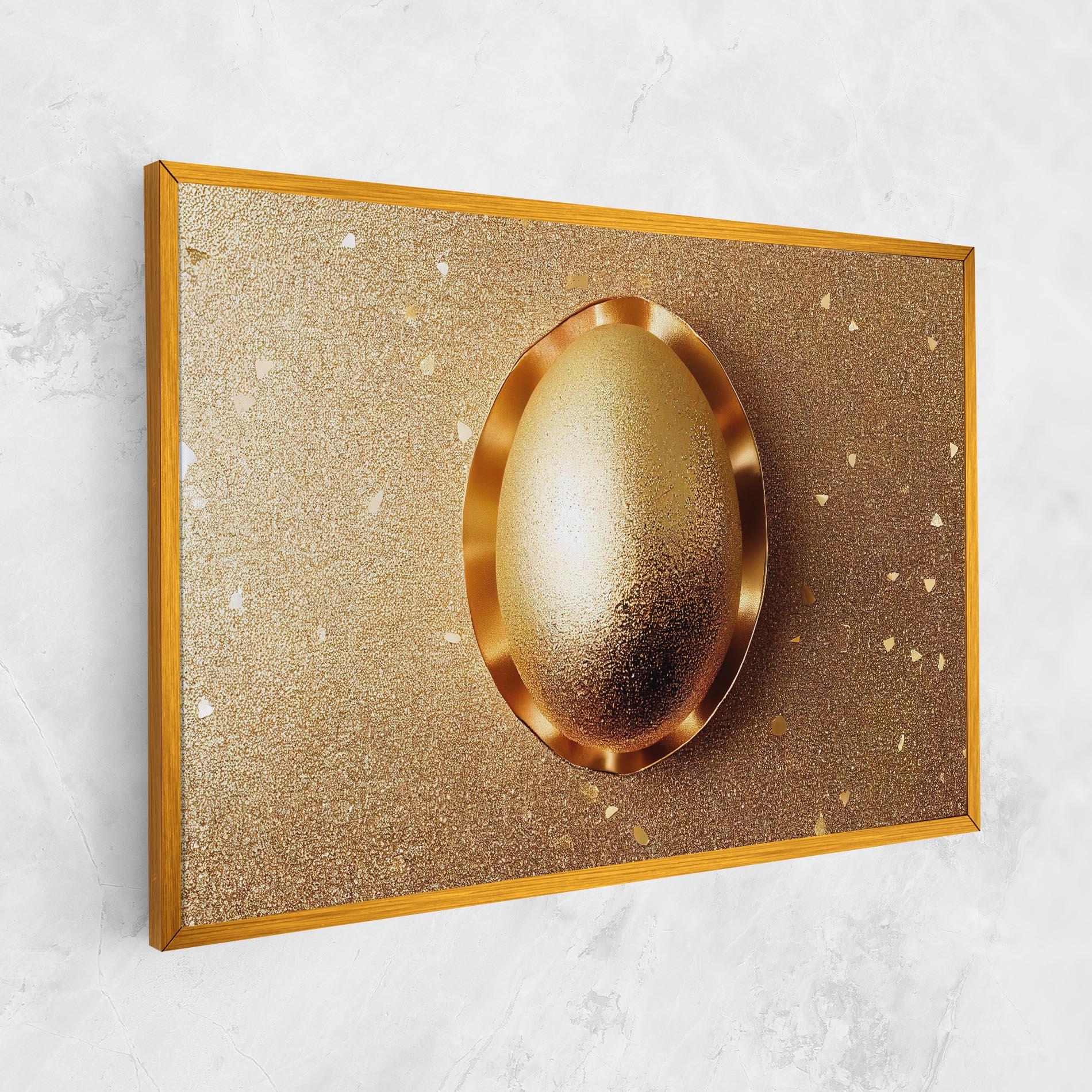 Tablou Canvas Golden Egg Chocolate mockup 1
