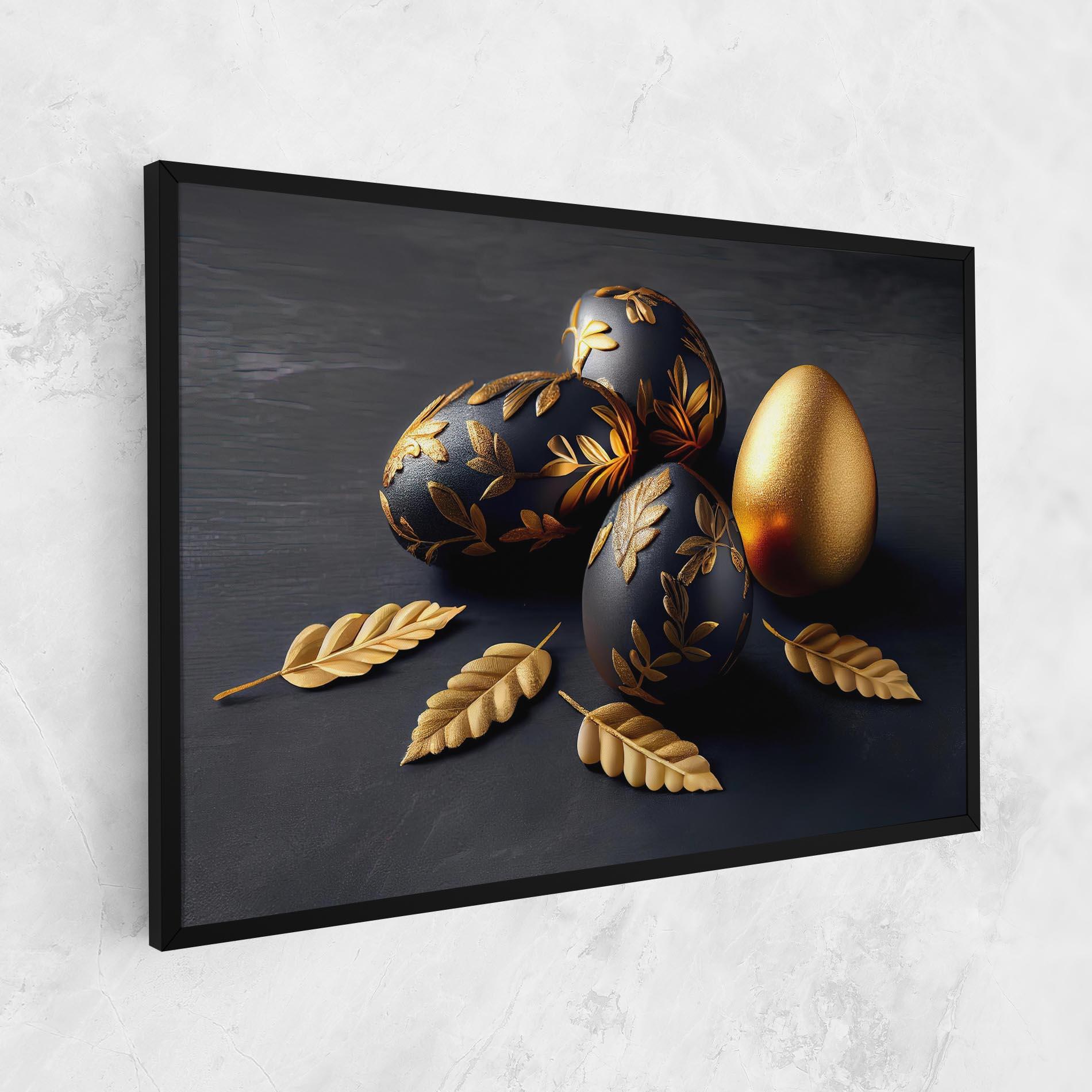 Tablou Canvas Black Gold Egs mockup 1
