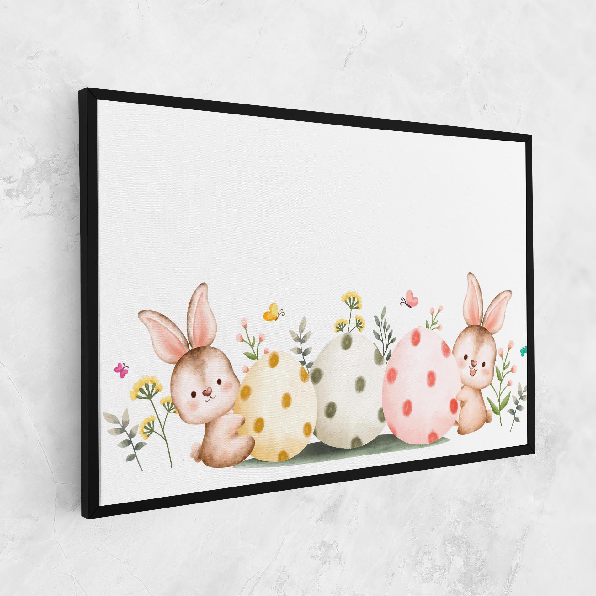Tablou Canvas Butterfly Rabbit mockup 1