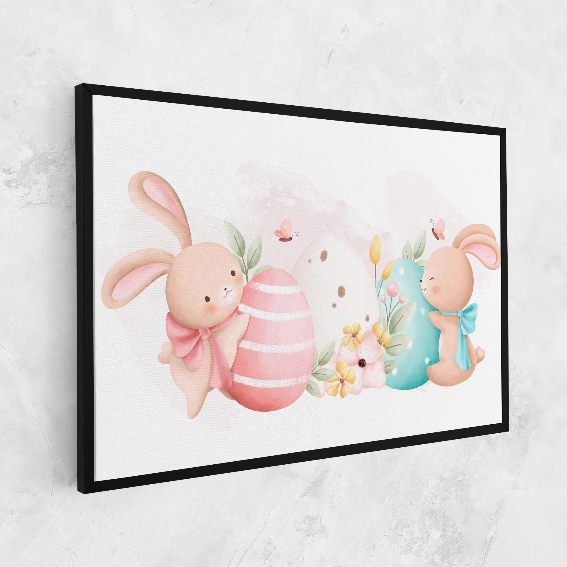 Tablou Canvas Cute Bunny Art mockup 1