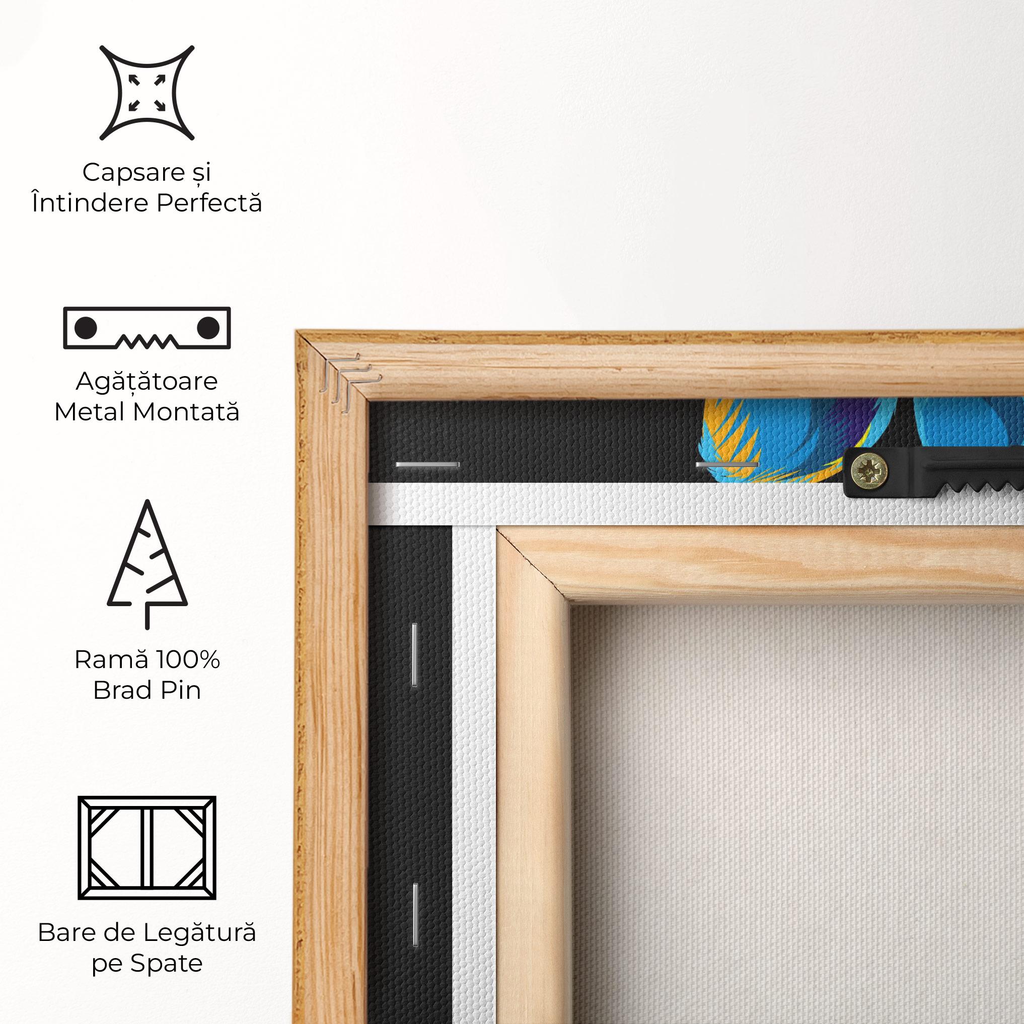 Tablou Canvas Color Mix Easter mockup 5