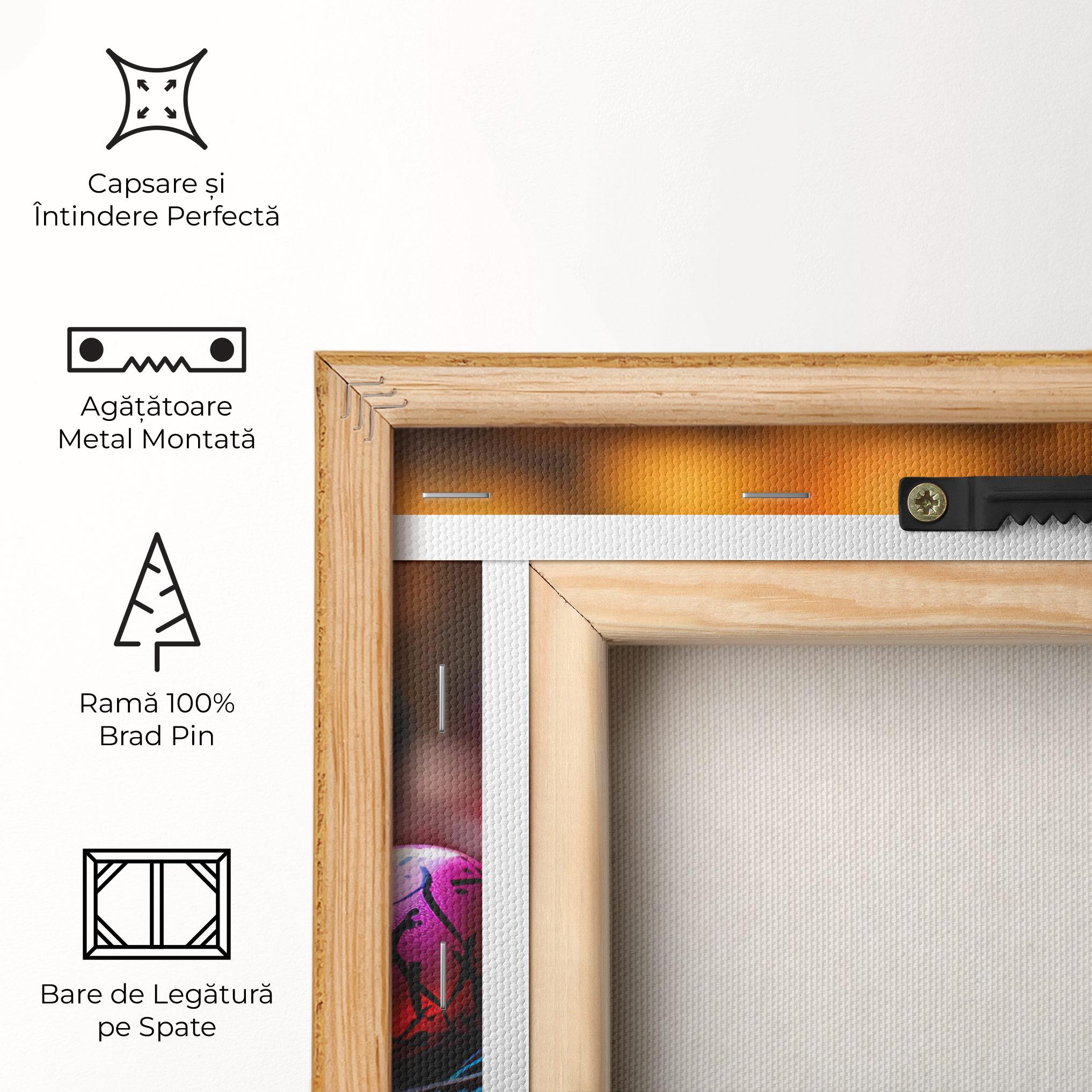 Tablou Canvas Colorful Easter Eggs mockup 5