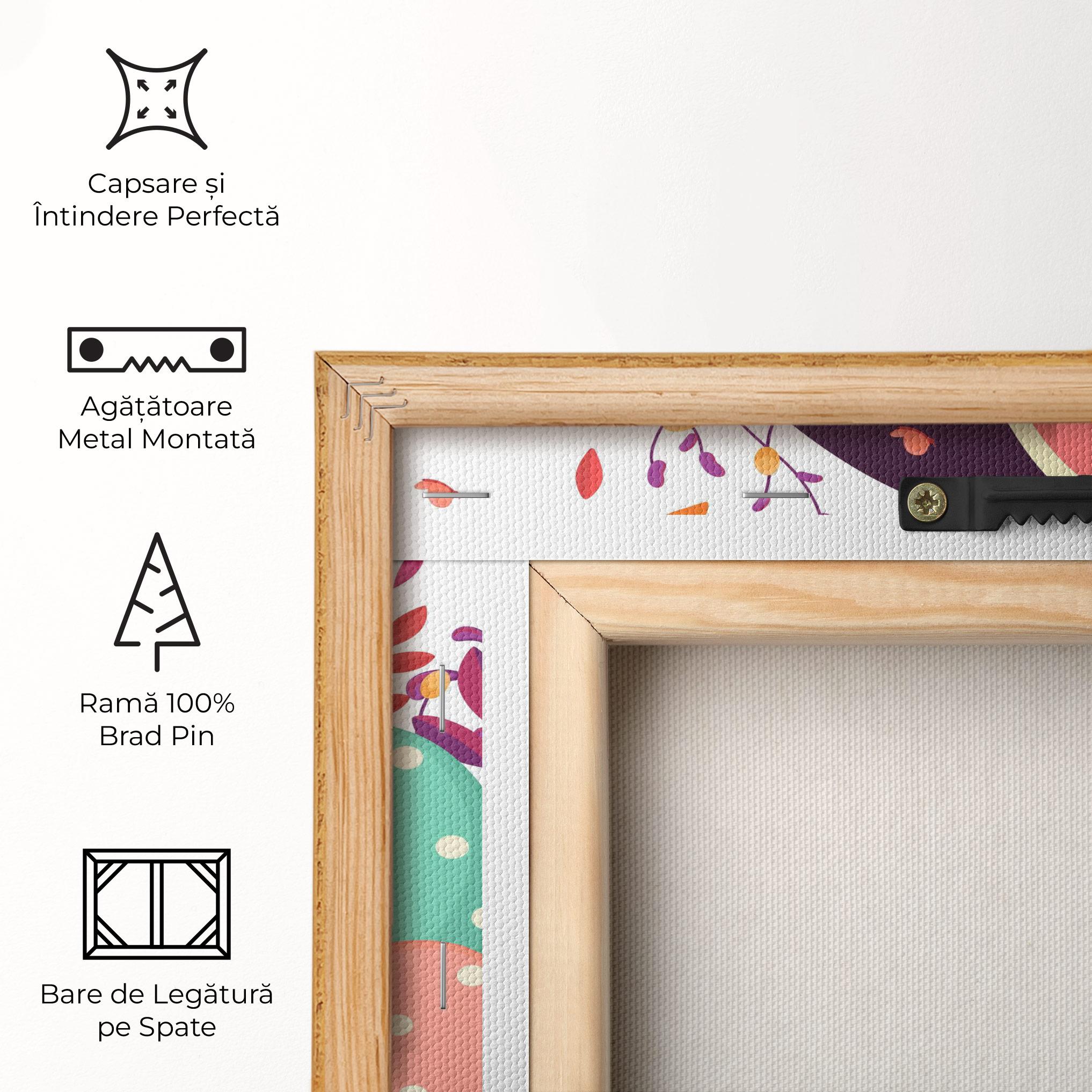 Tablou Canvas Friendly Bunny mockup 5