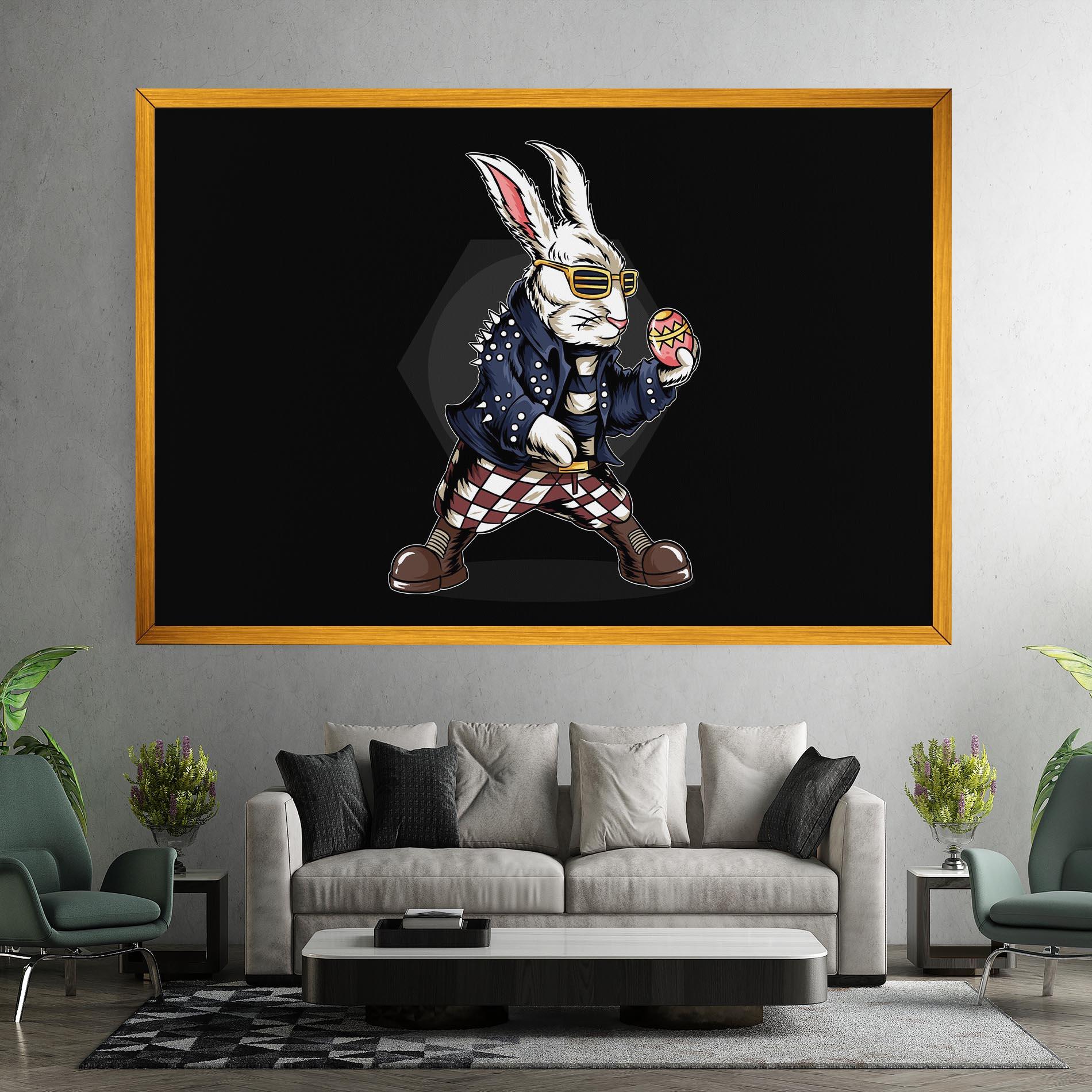 Tablou Canvas Rabbit Rock mockup 7