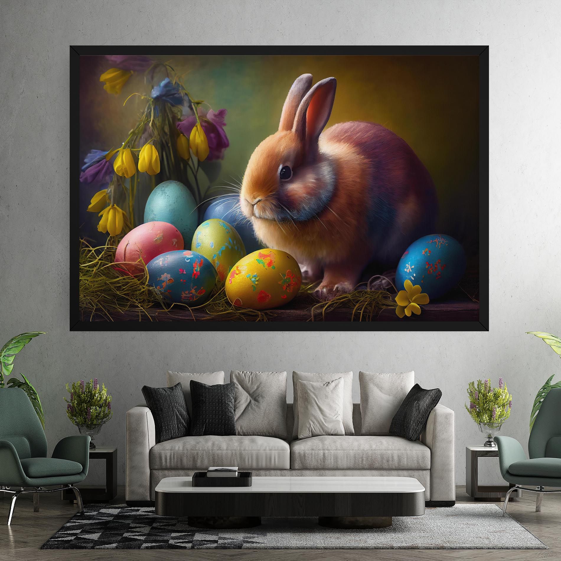 Easter Cute Rabbit mockup 7