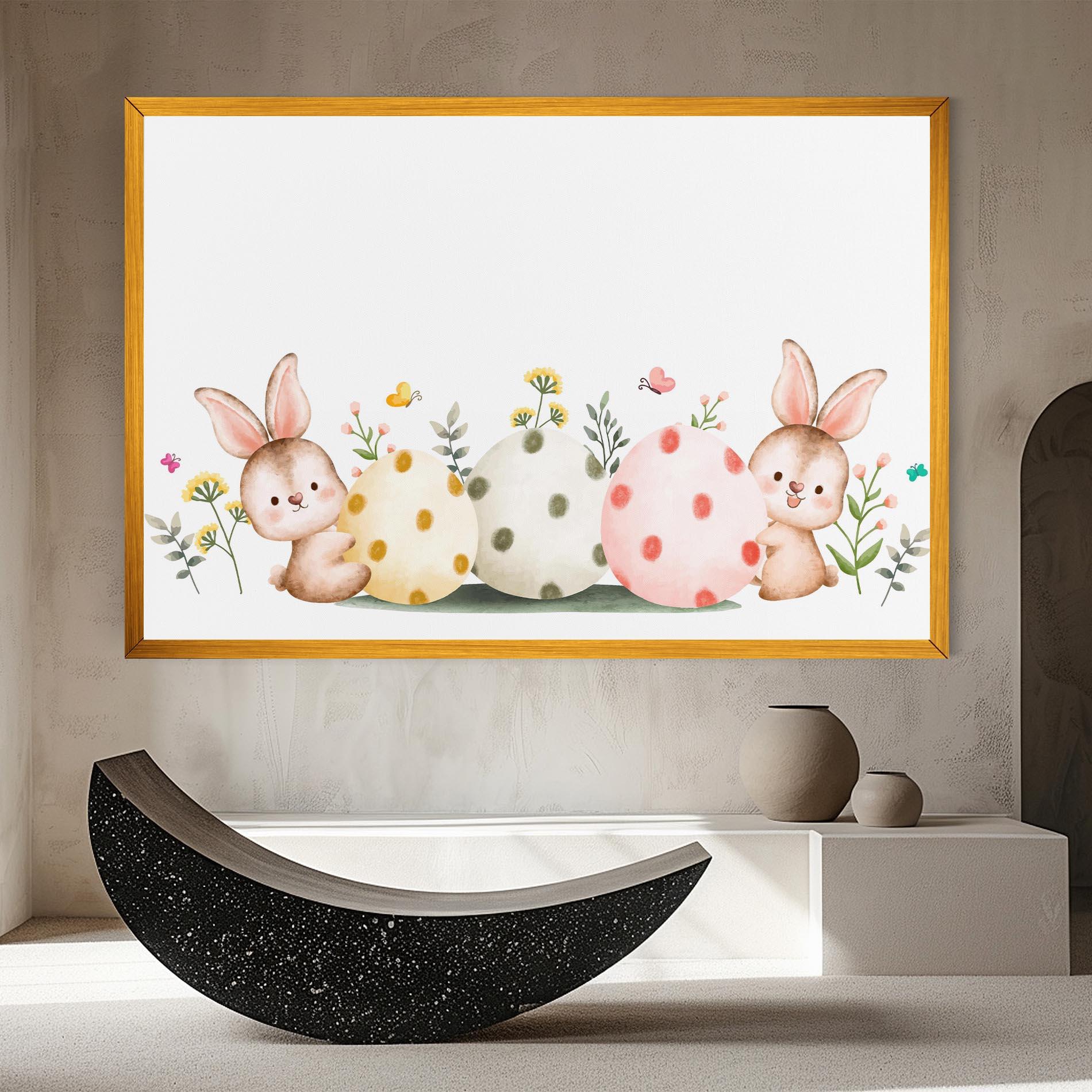 Tablou Canvas Butterfly Rabbit mockup 8