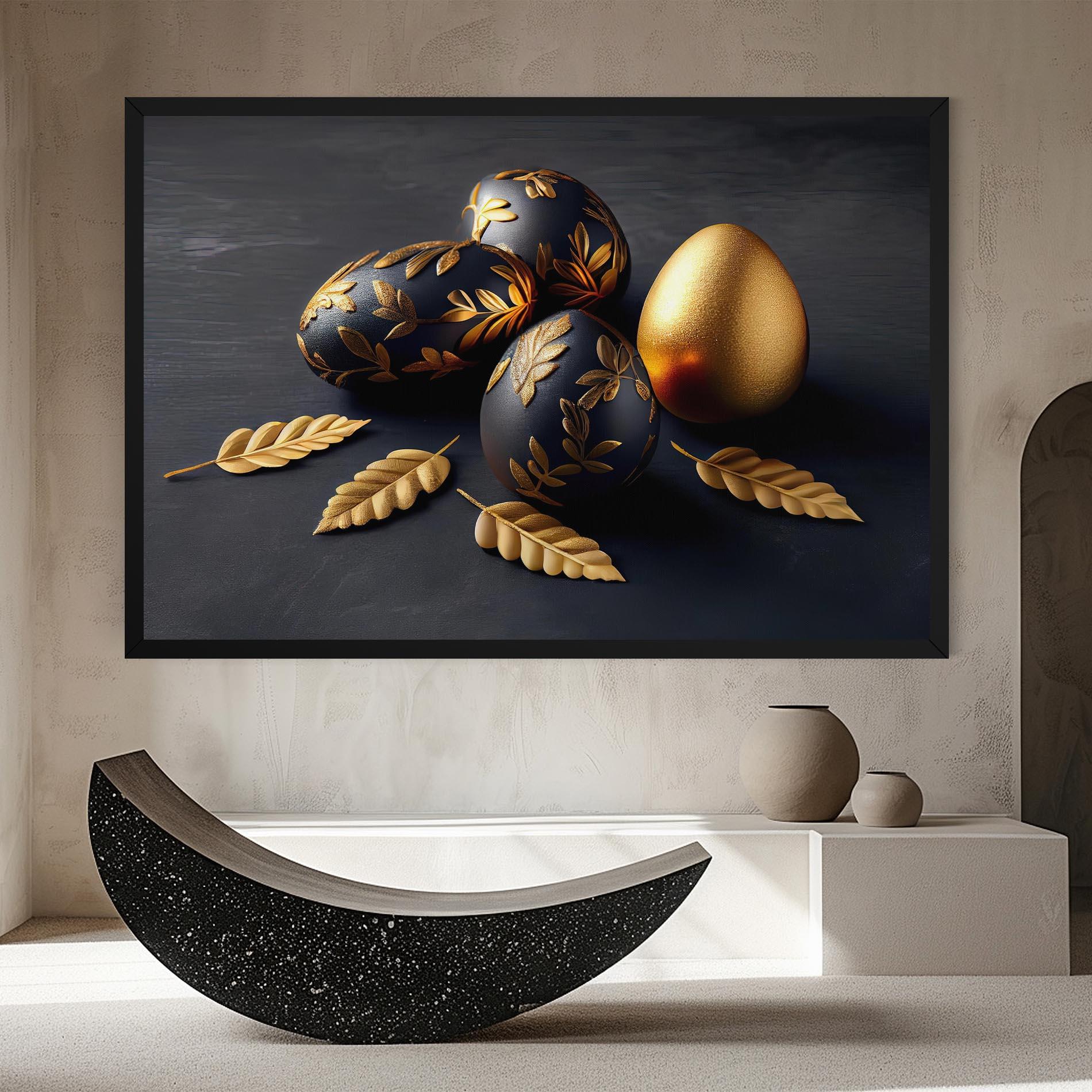 Tablou Canvas Black Gold Egs mockup 8
