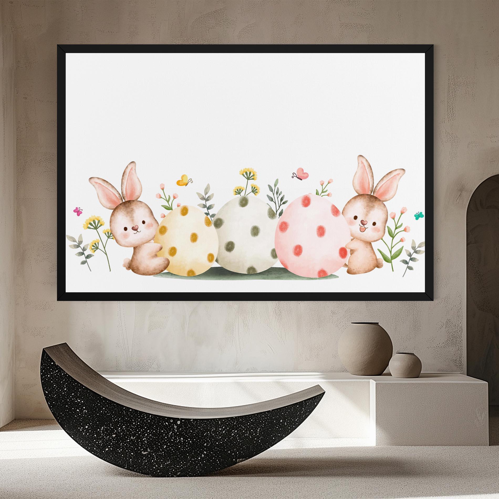 Tablou Canvas Butterfly Rabbit mockup 8