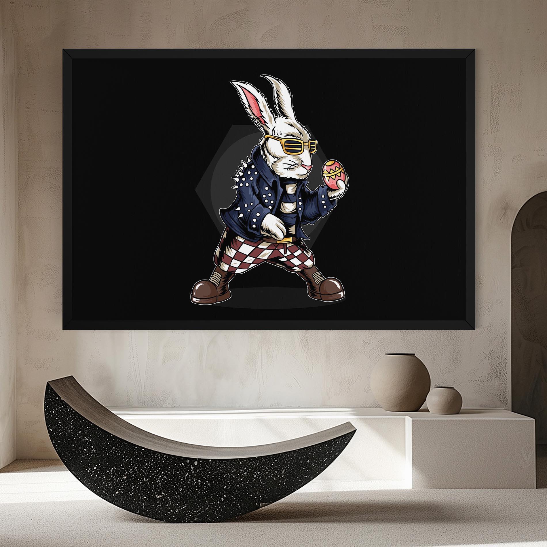 Tablou Canvas Rabbit Rock mockup 8