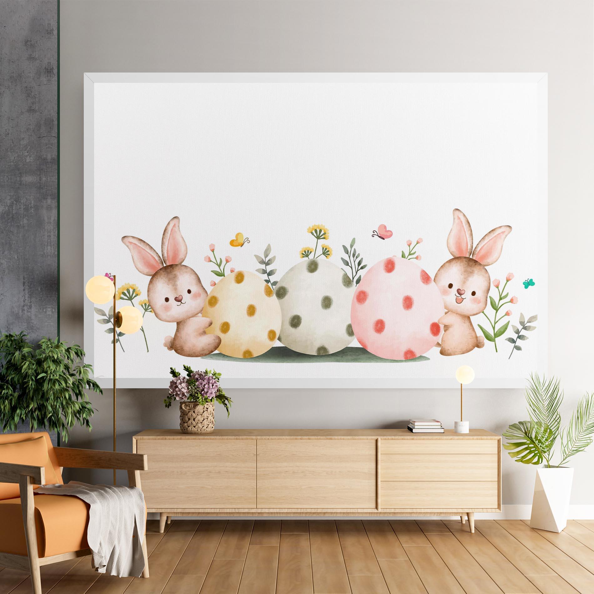 Tablou Canvas Butterfly Rabbit mockup 9