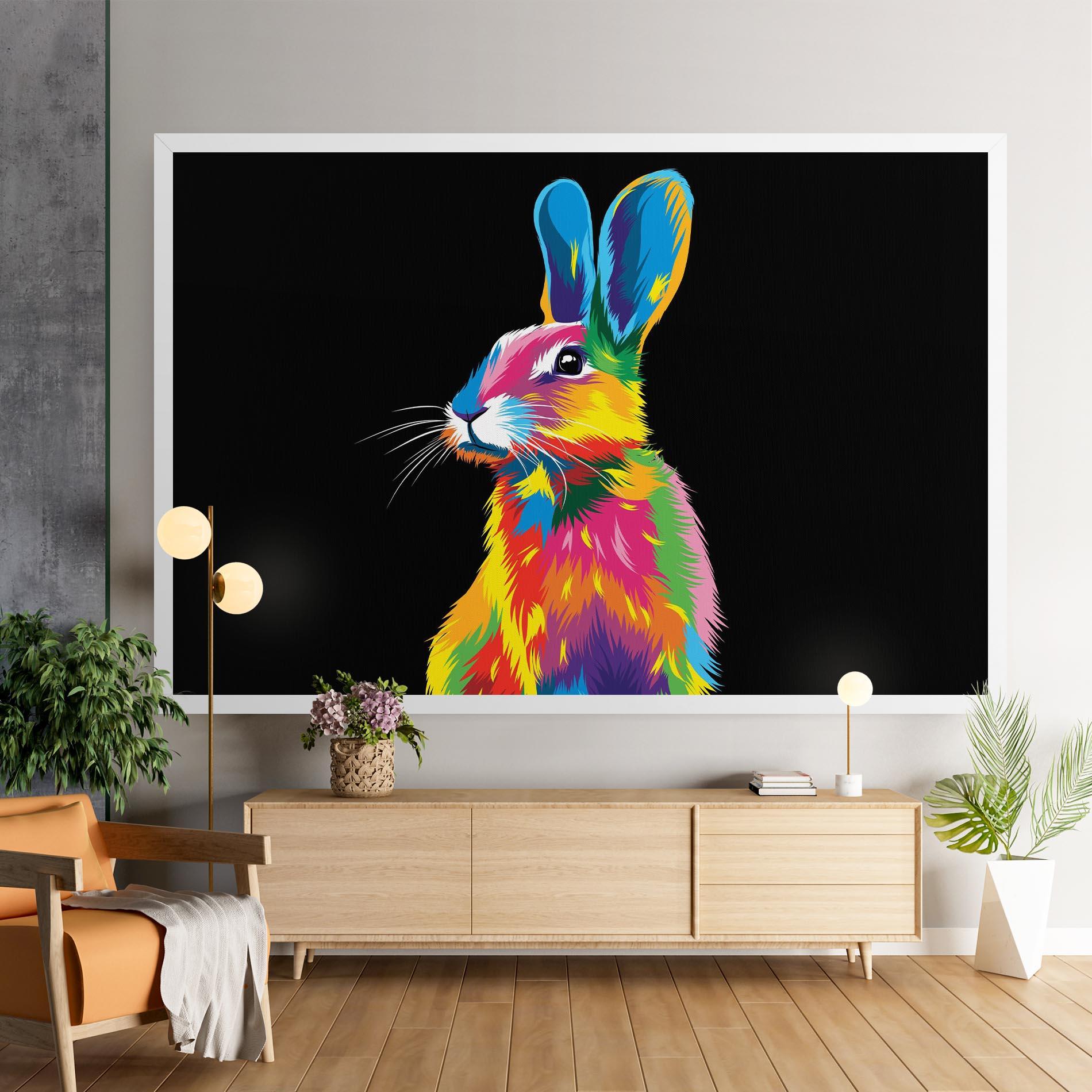 Tablou Canvas Color Mix Easter mockup 9