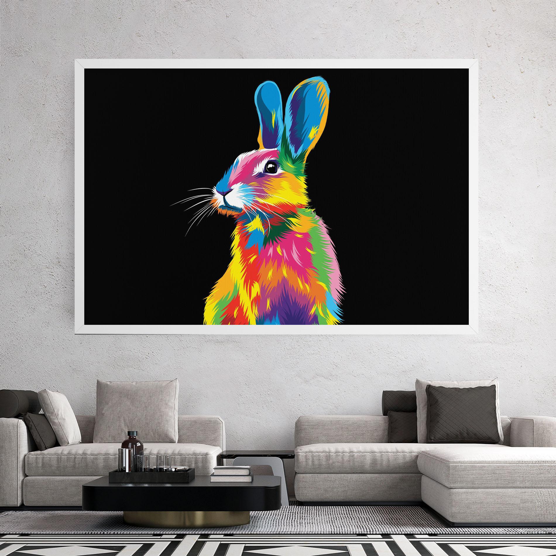 Tablou Canvas Color Mix Easter mockup 2