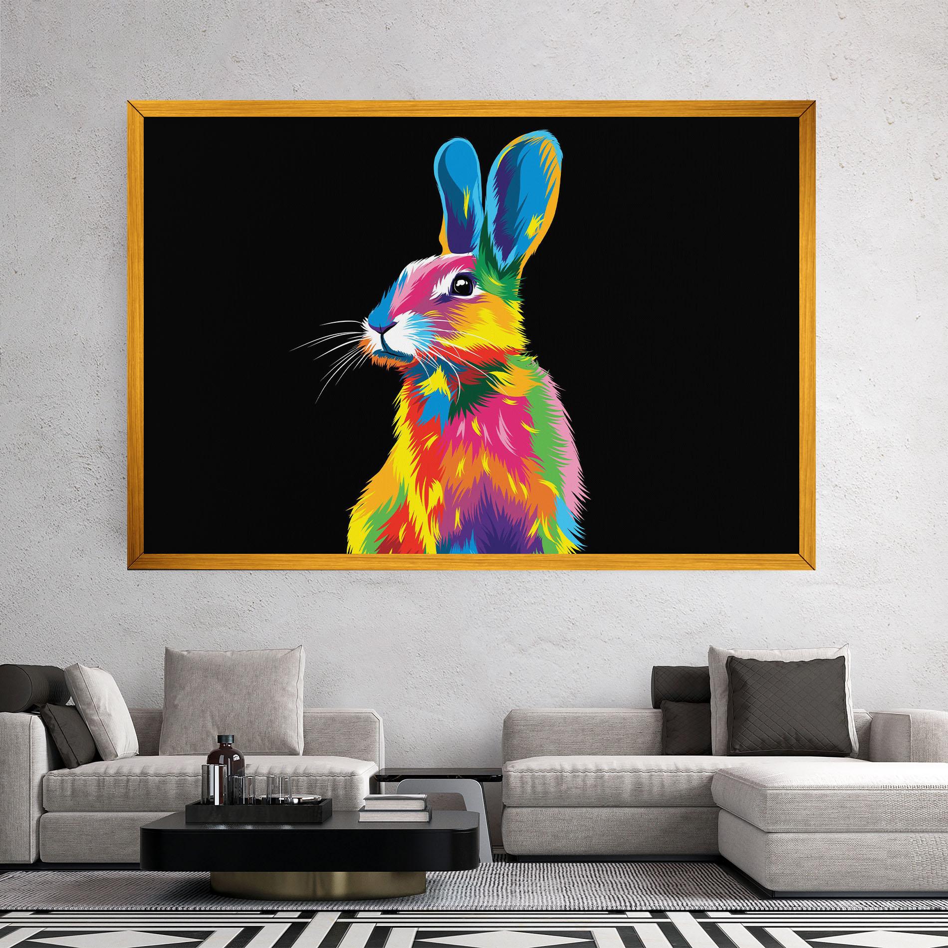 Tablou Canvas Color Mix Easter mockup 2