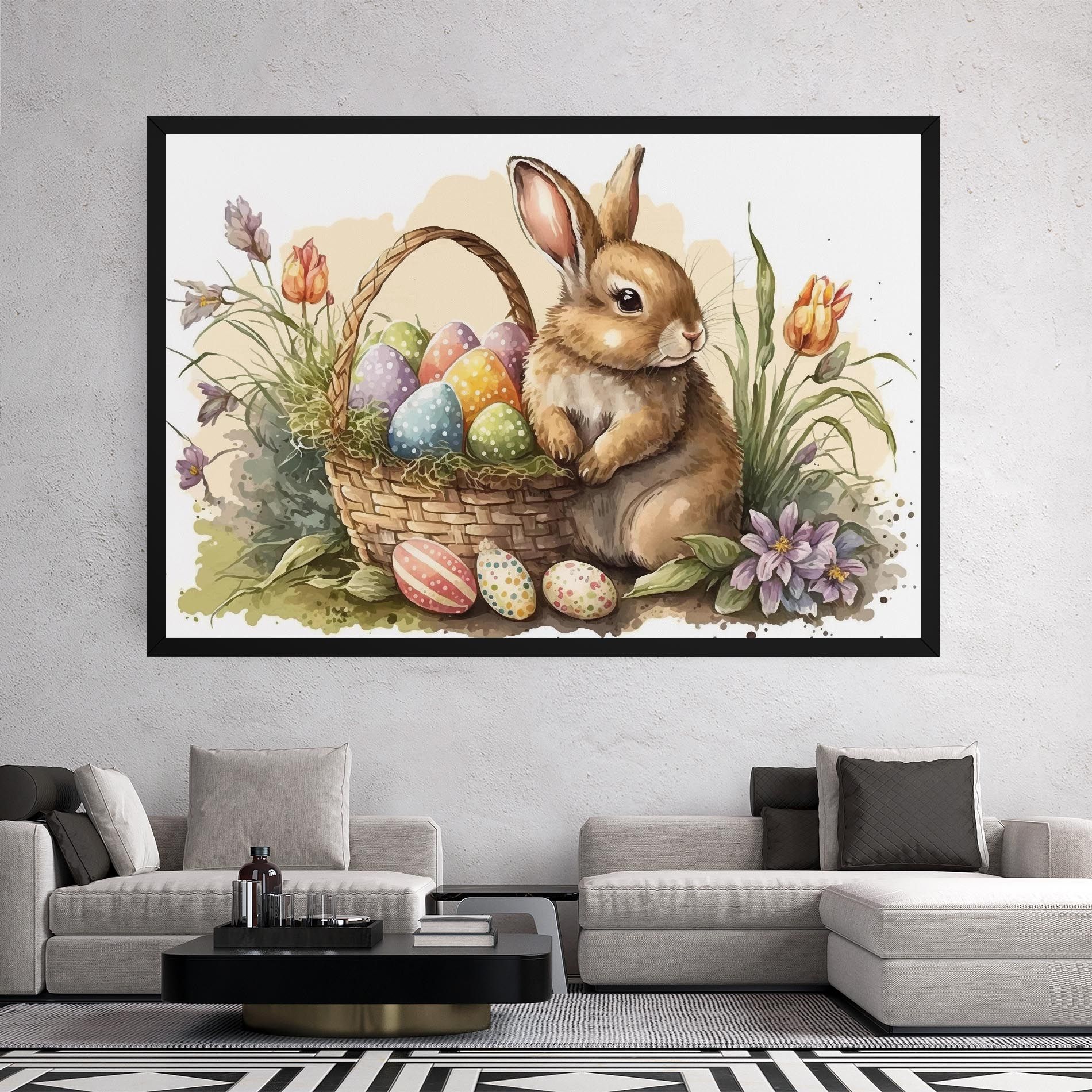 Eggs Baby Bunny mockup 2