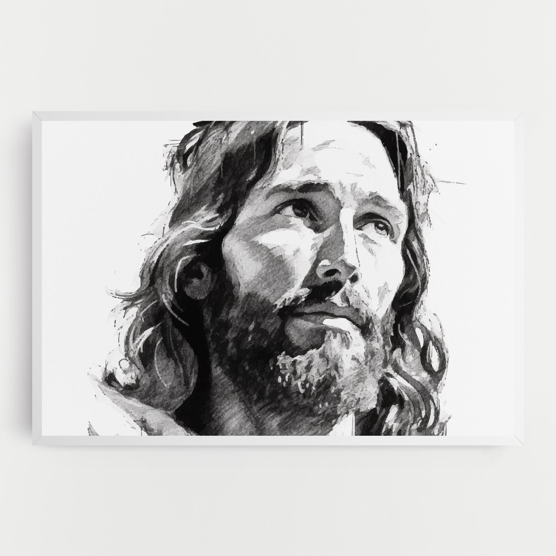 Jesus Drawing mockup 0