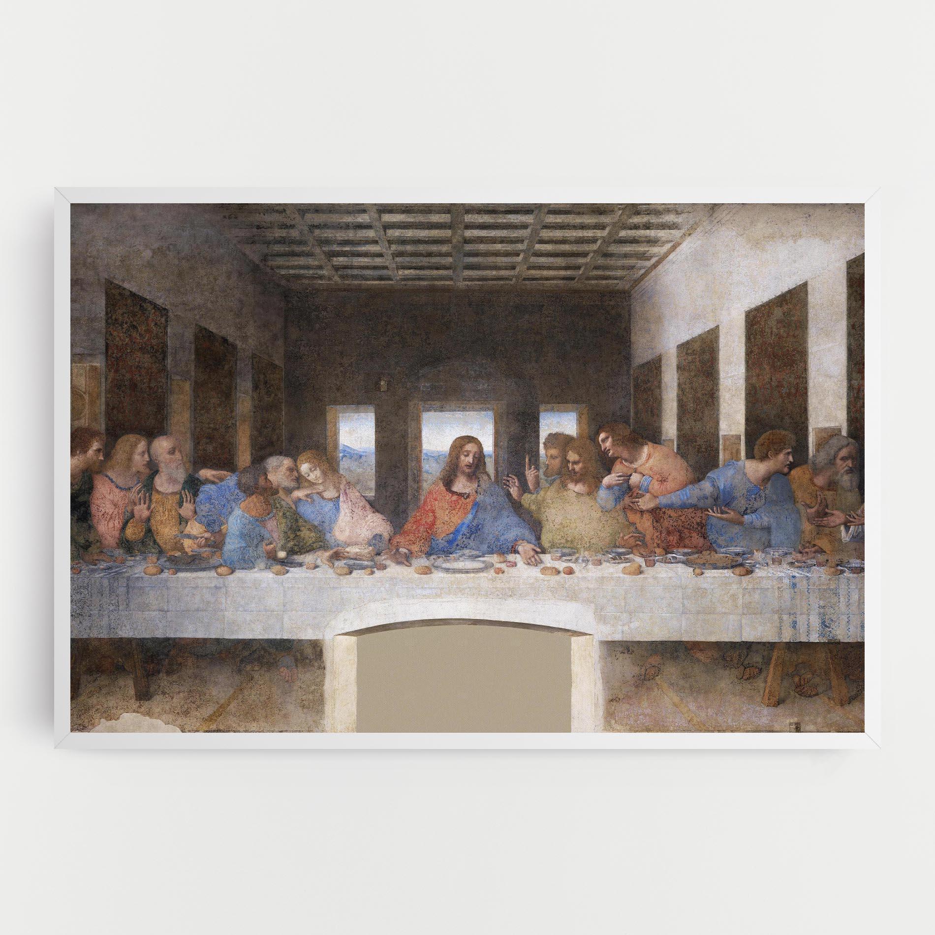 Tablou Canvas Jesus Eating mockup 0