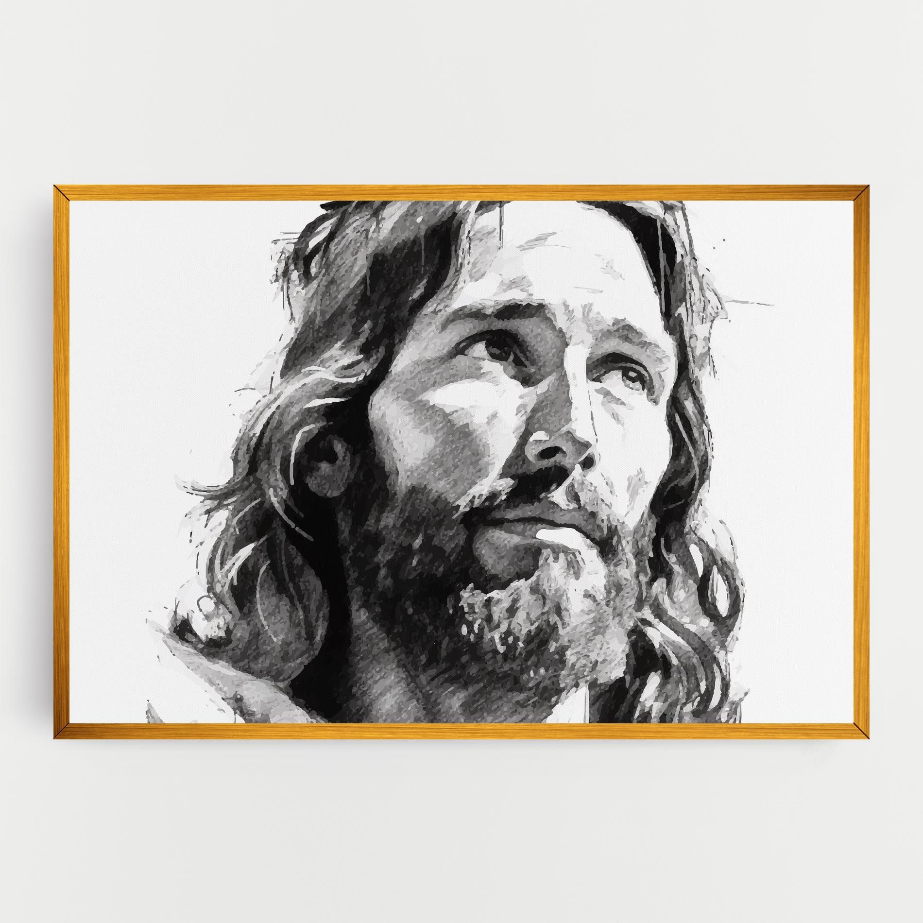 Jesus Drawing mockup 0