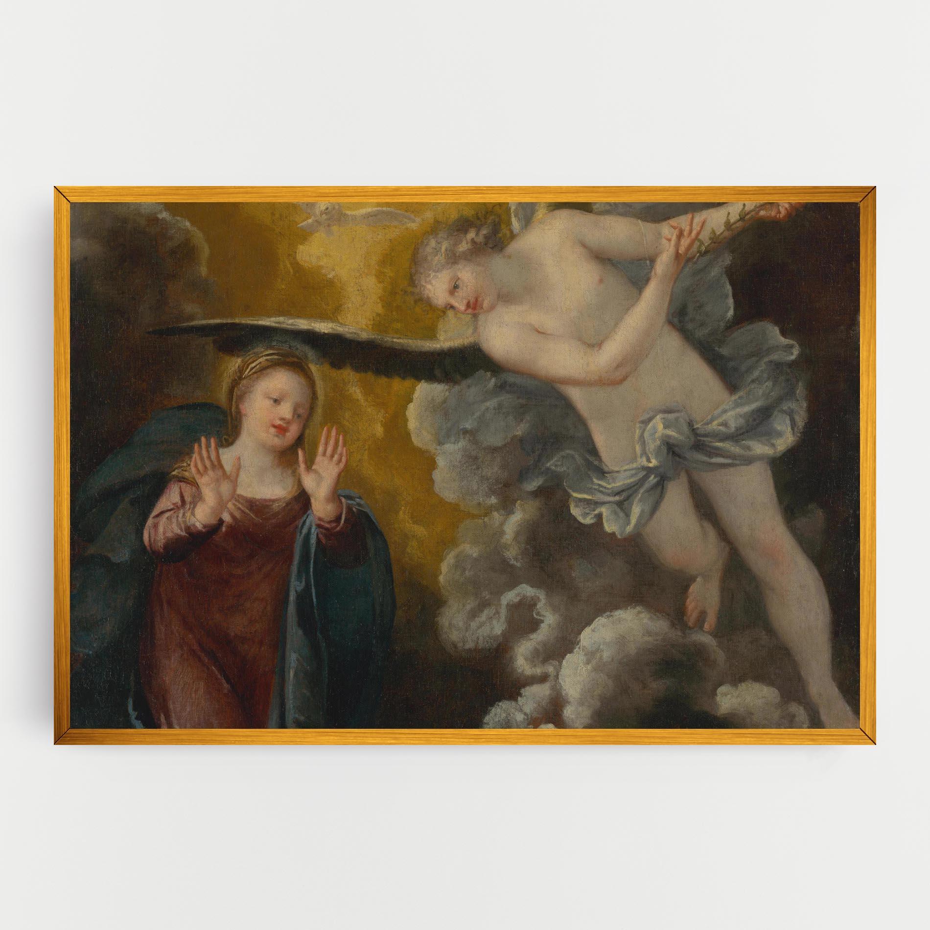 Tablou Canvas Religious Angel mockup 0