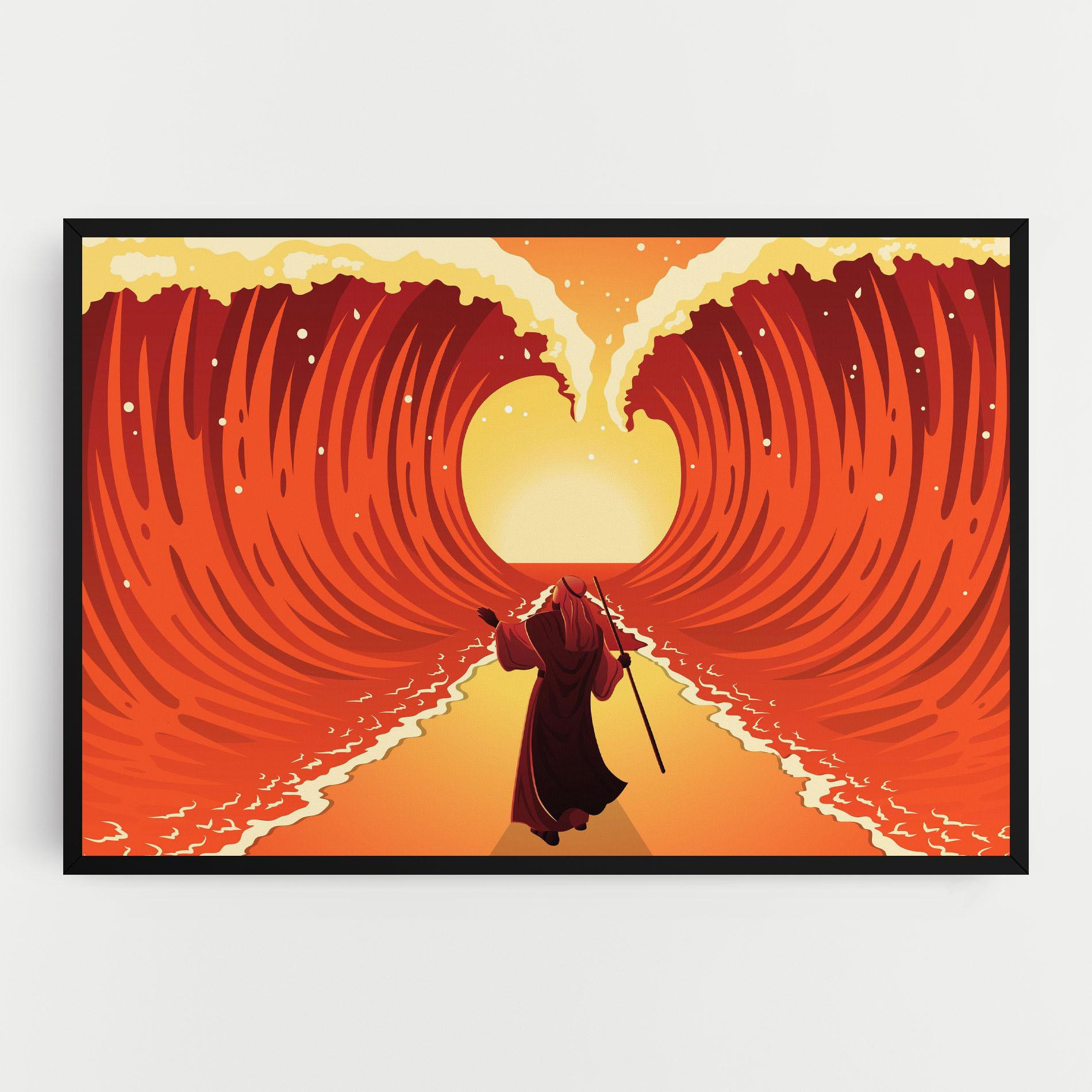 Tablou Canvas Moses mockup 0