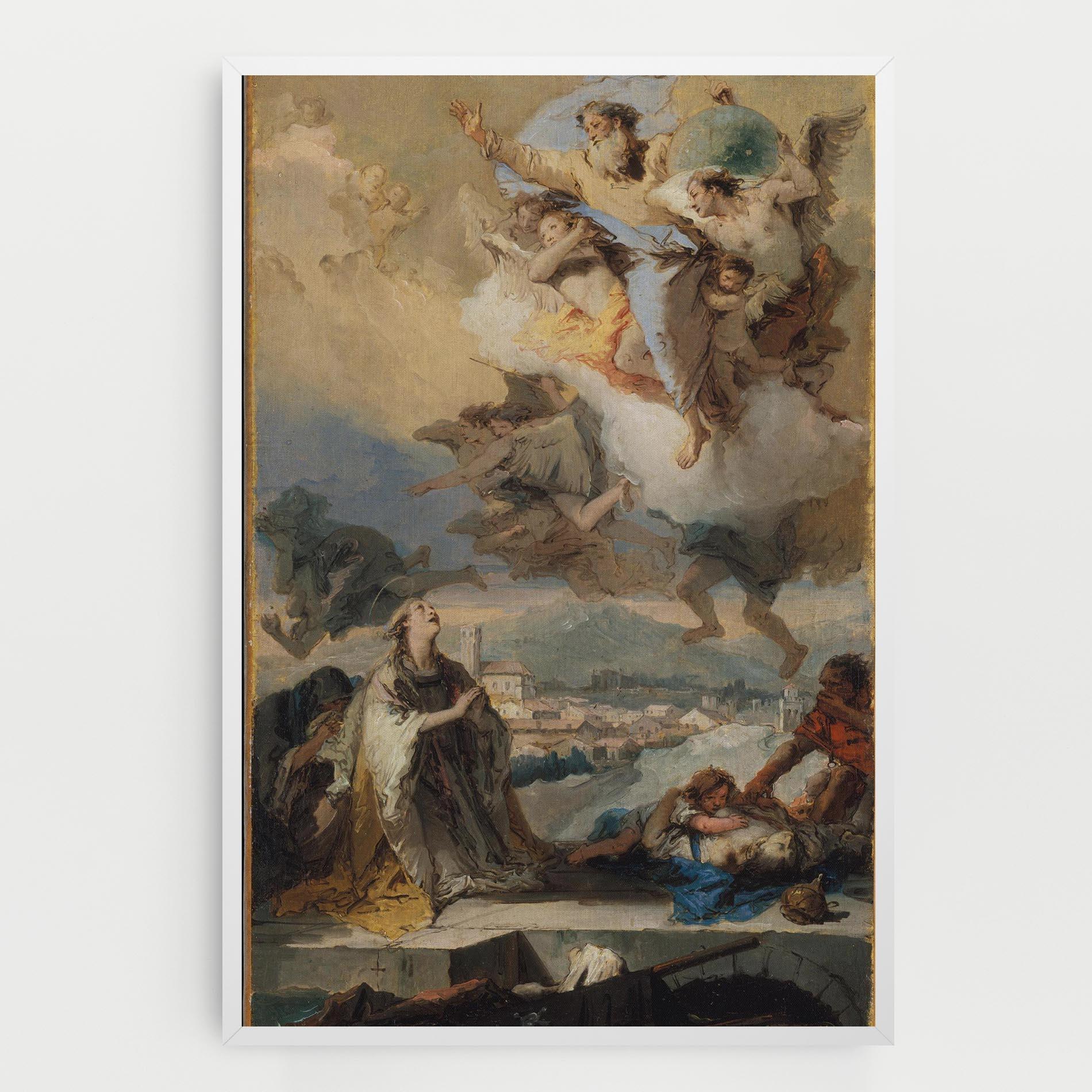 Tablou Canvas Sky Angel Art mockup 0