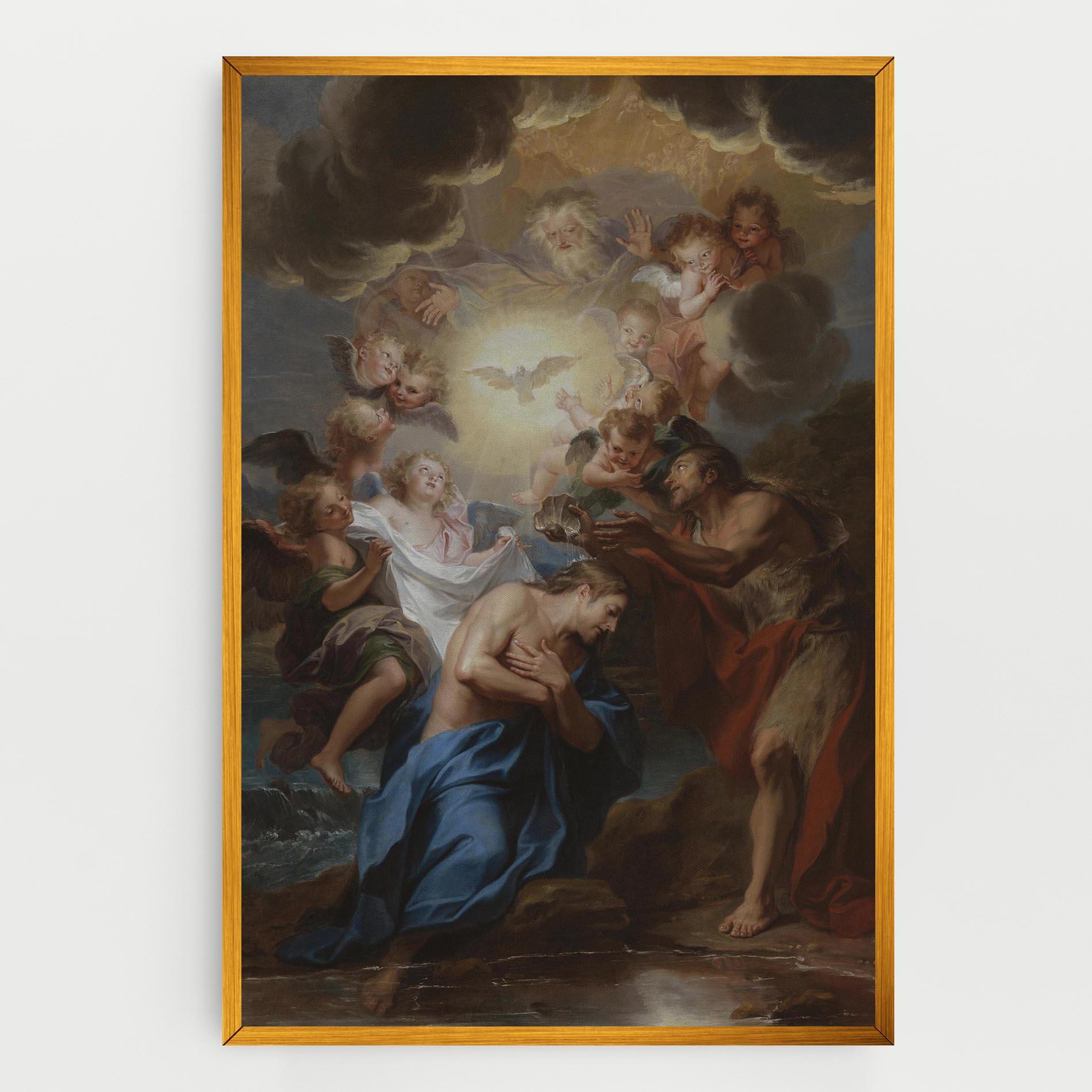 Tablou Canvas Divine Yellow Light mockup 0