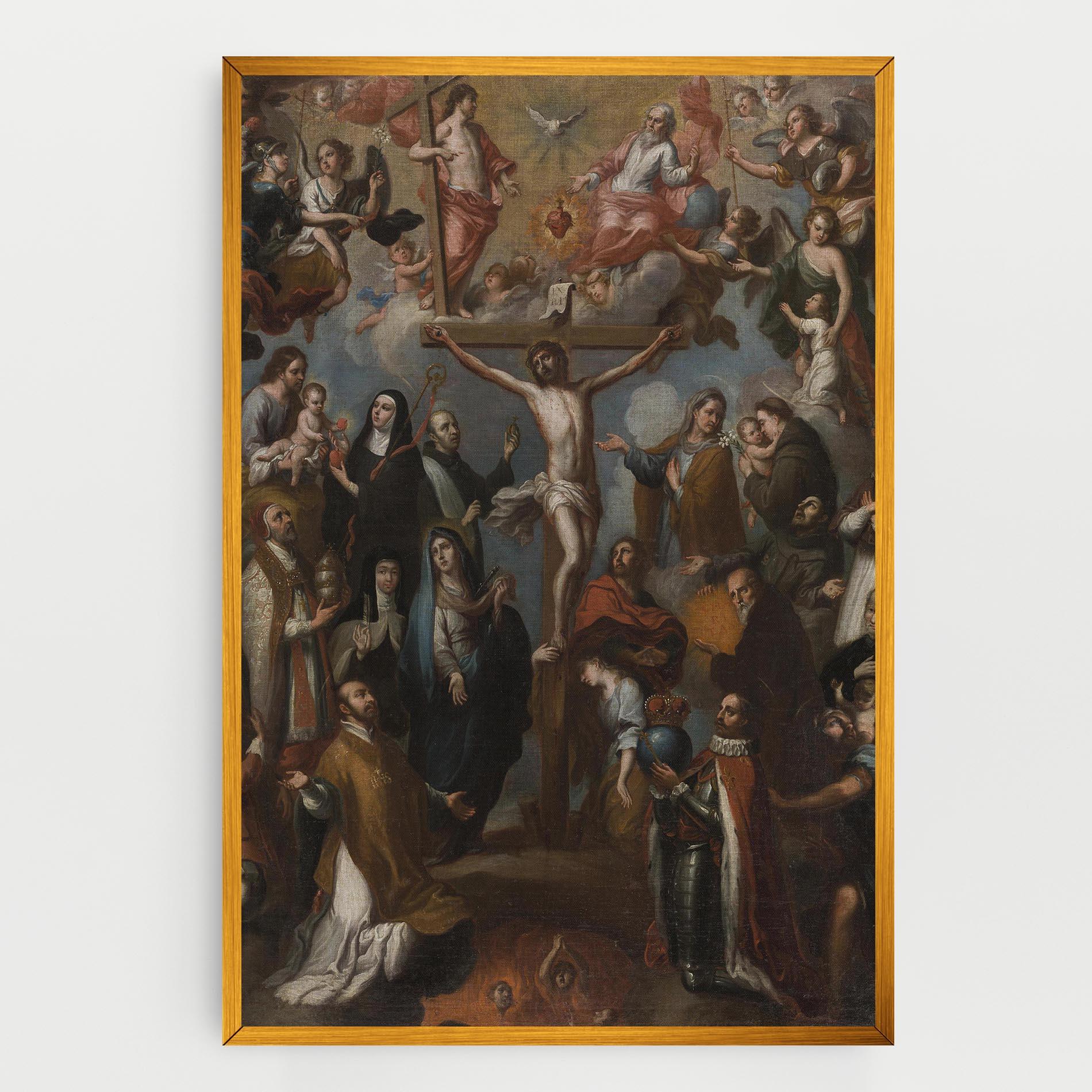 Tablou Canvas On The Cross mockup 0