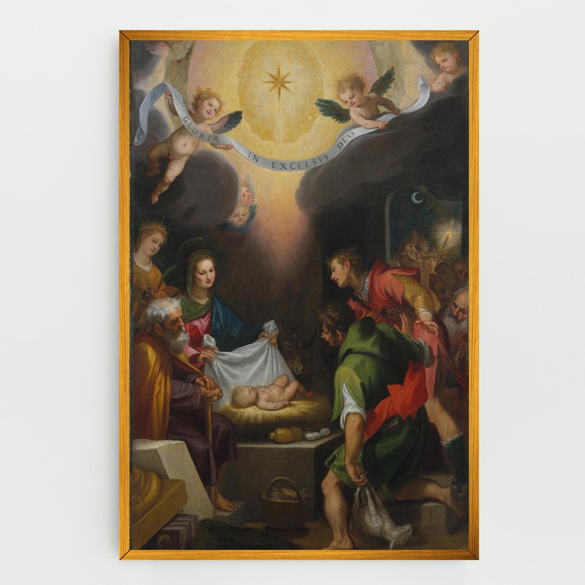 Tablou Canvas Religious Baby View mockup 0