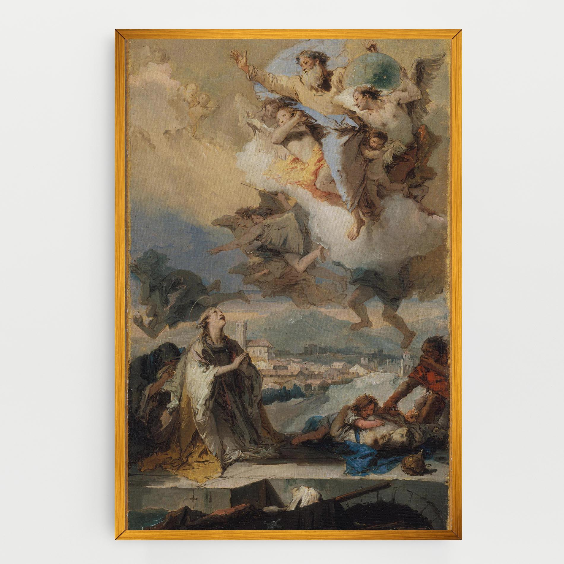 Tablou Canvas Sky Angel Art mockup 0