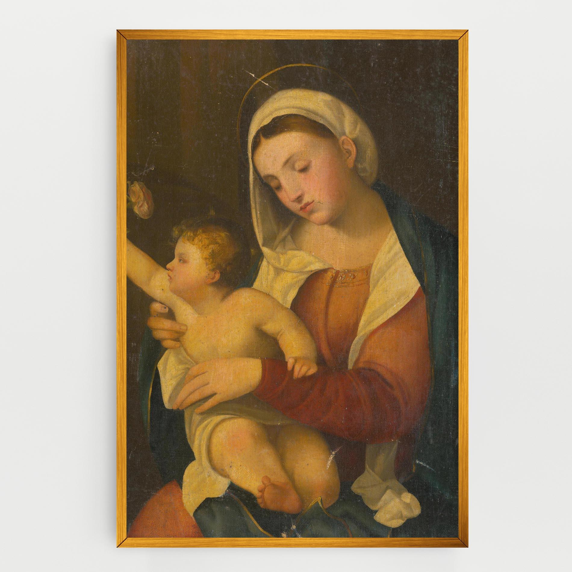 Tablou Canvas Yellow Light Baby mockup 0