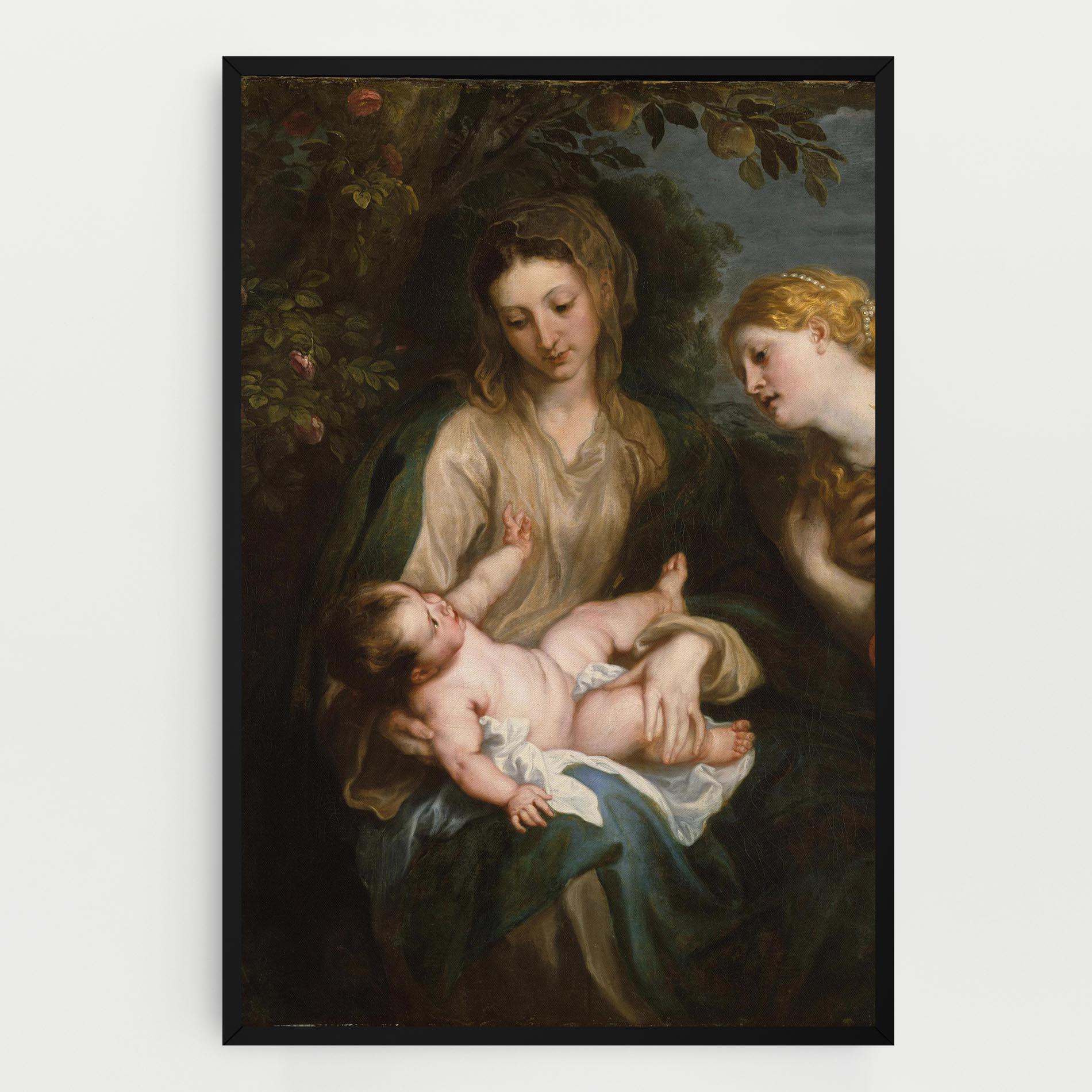 Tablou Canvas Looking At Baby mockup 0