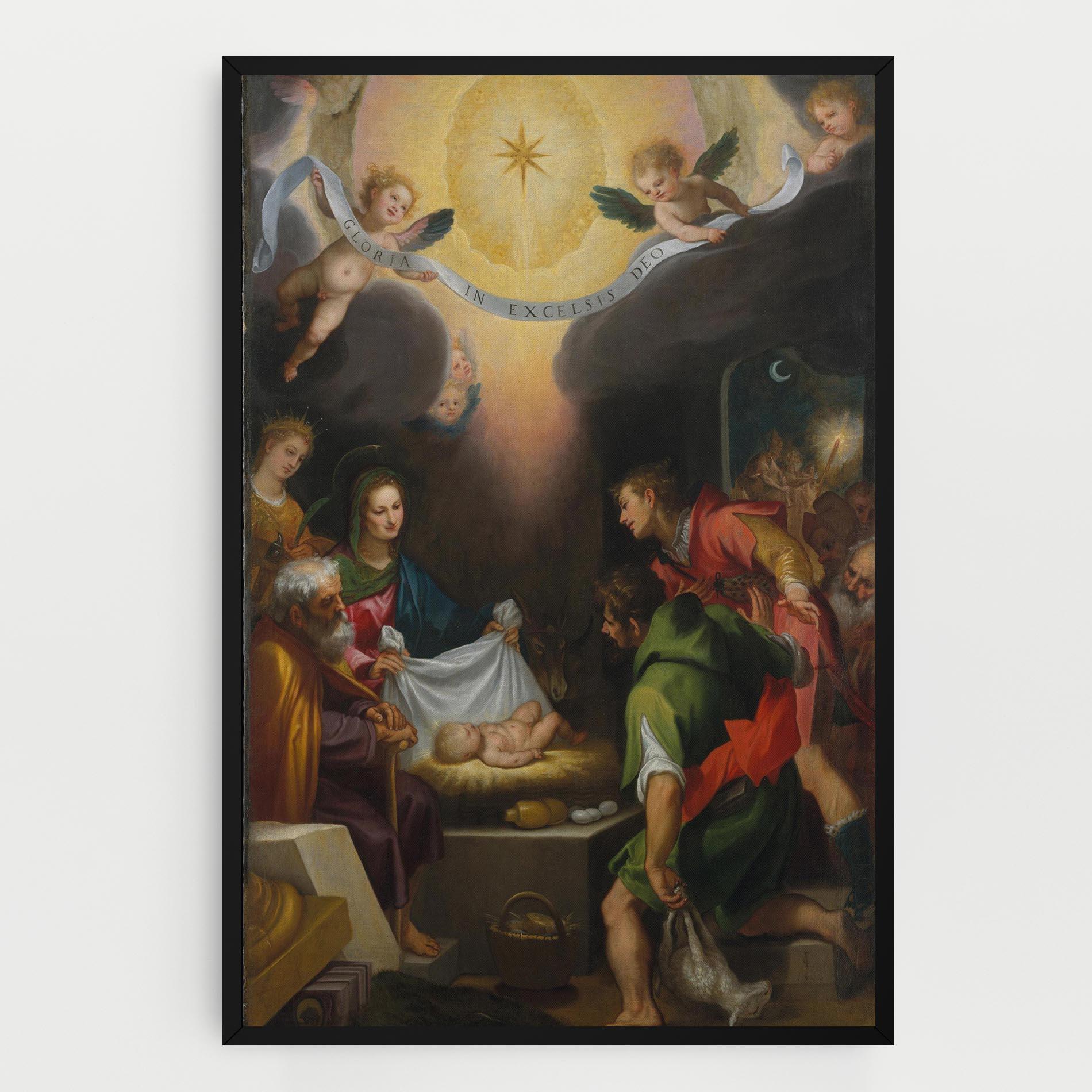 Tablou Canvas Religious Baby View mockup 0