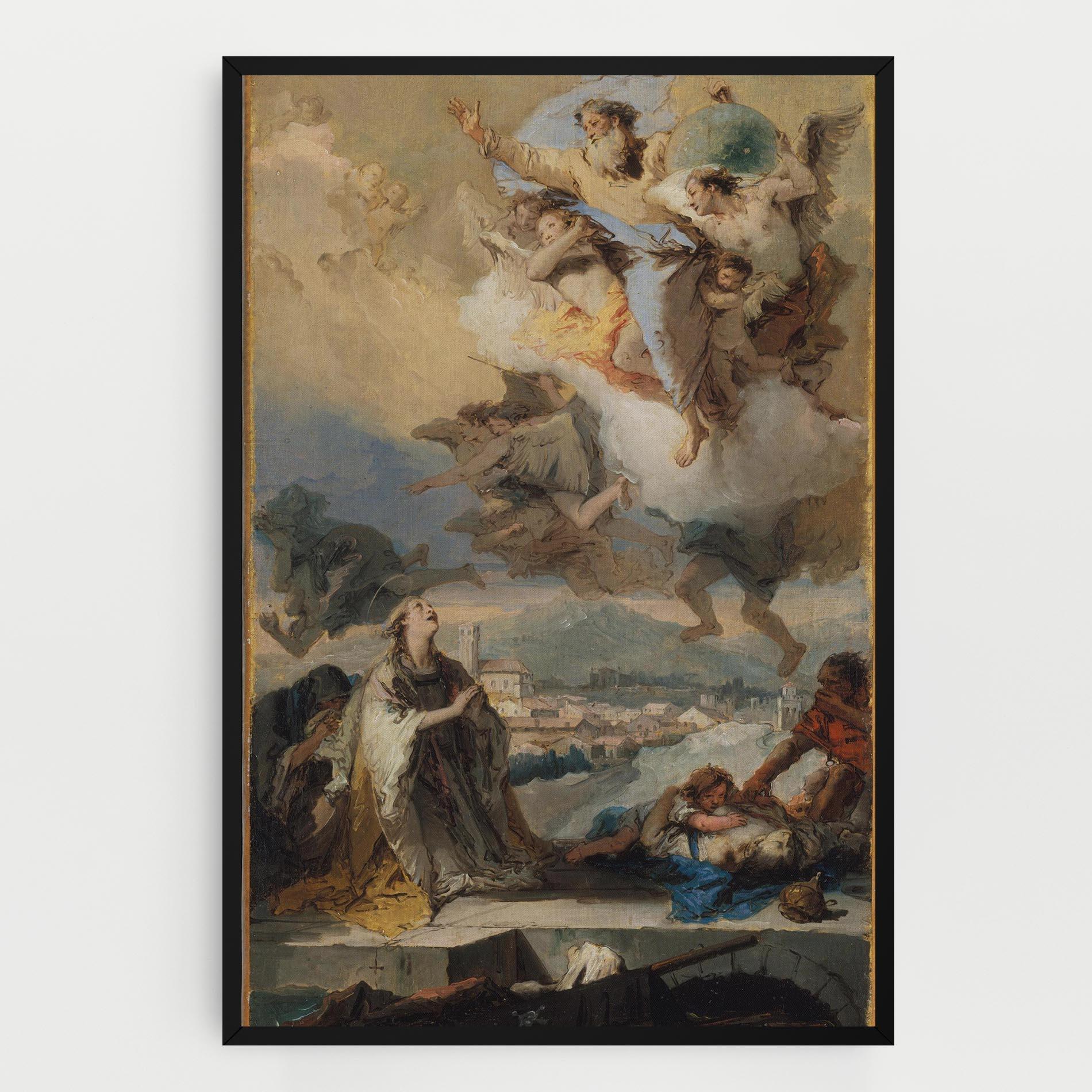 Tablou Canvas Sky Angel Art mockup 0