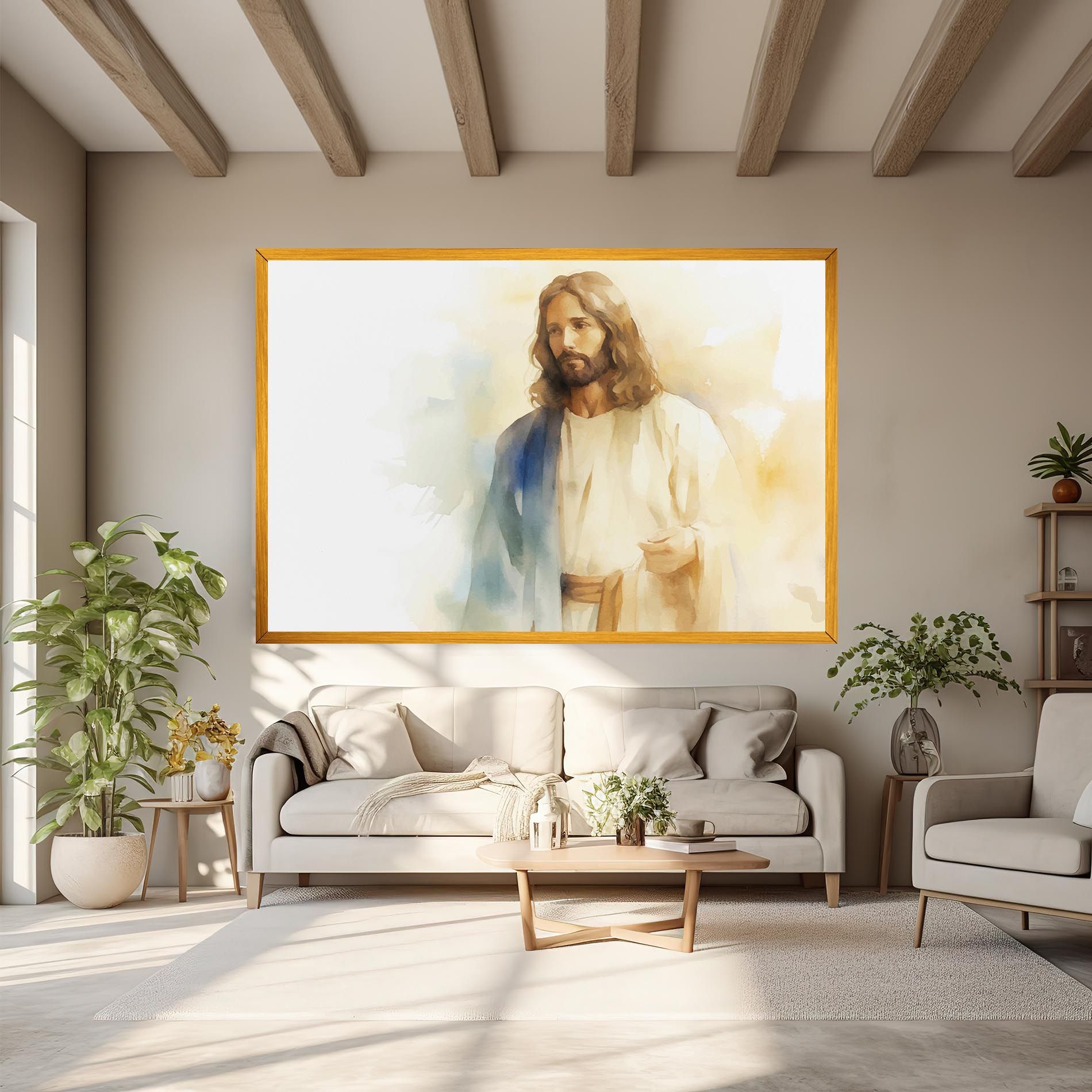 Jesus Light Art mockup 6