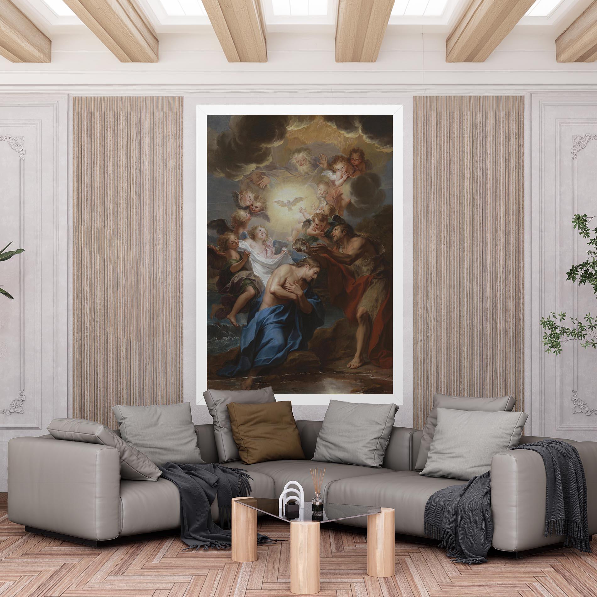 Tablou Canvas Divine Yellow Light mockup 6