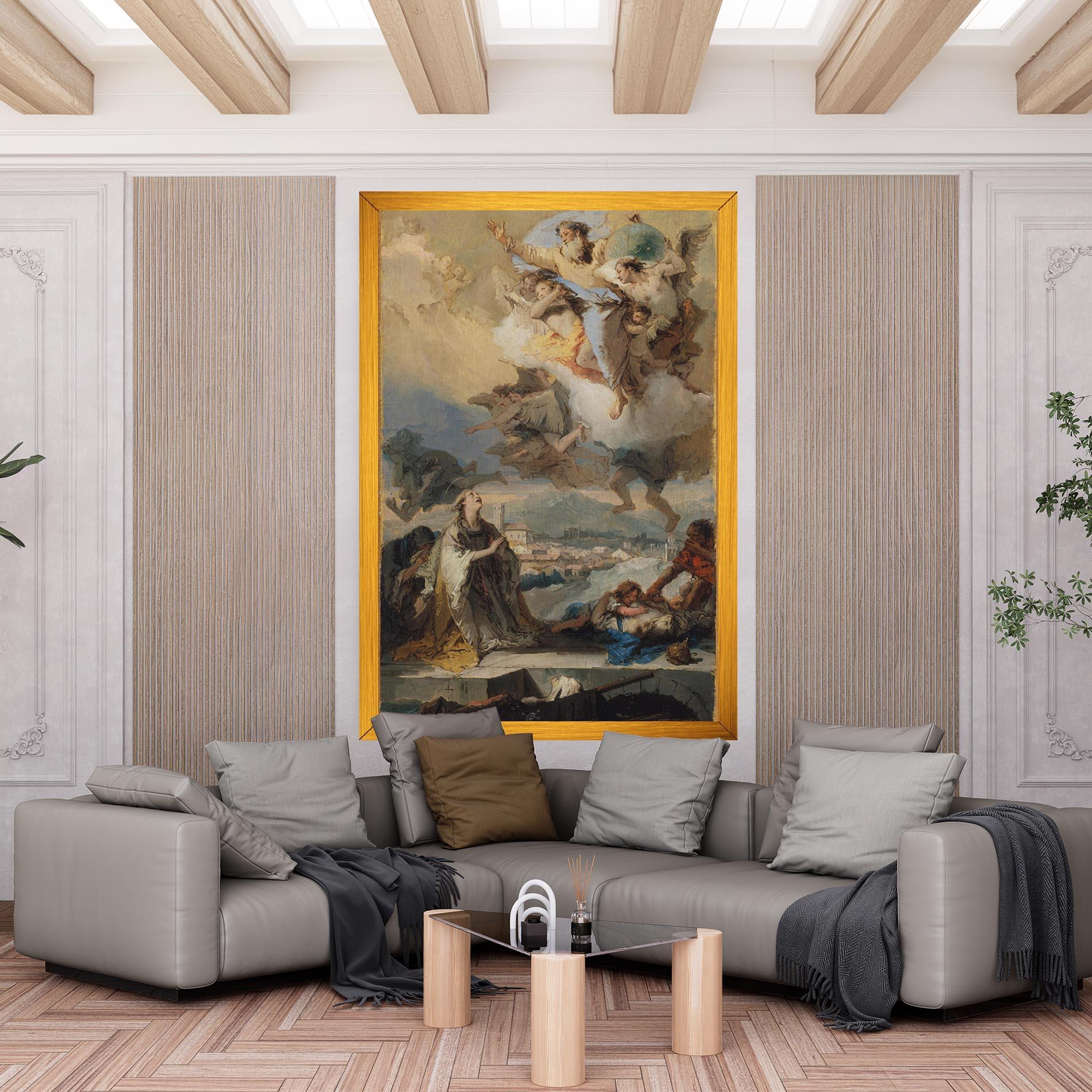 Tablou Canvas Sky Angel Art mockup 6