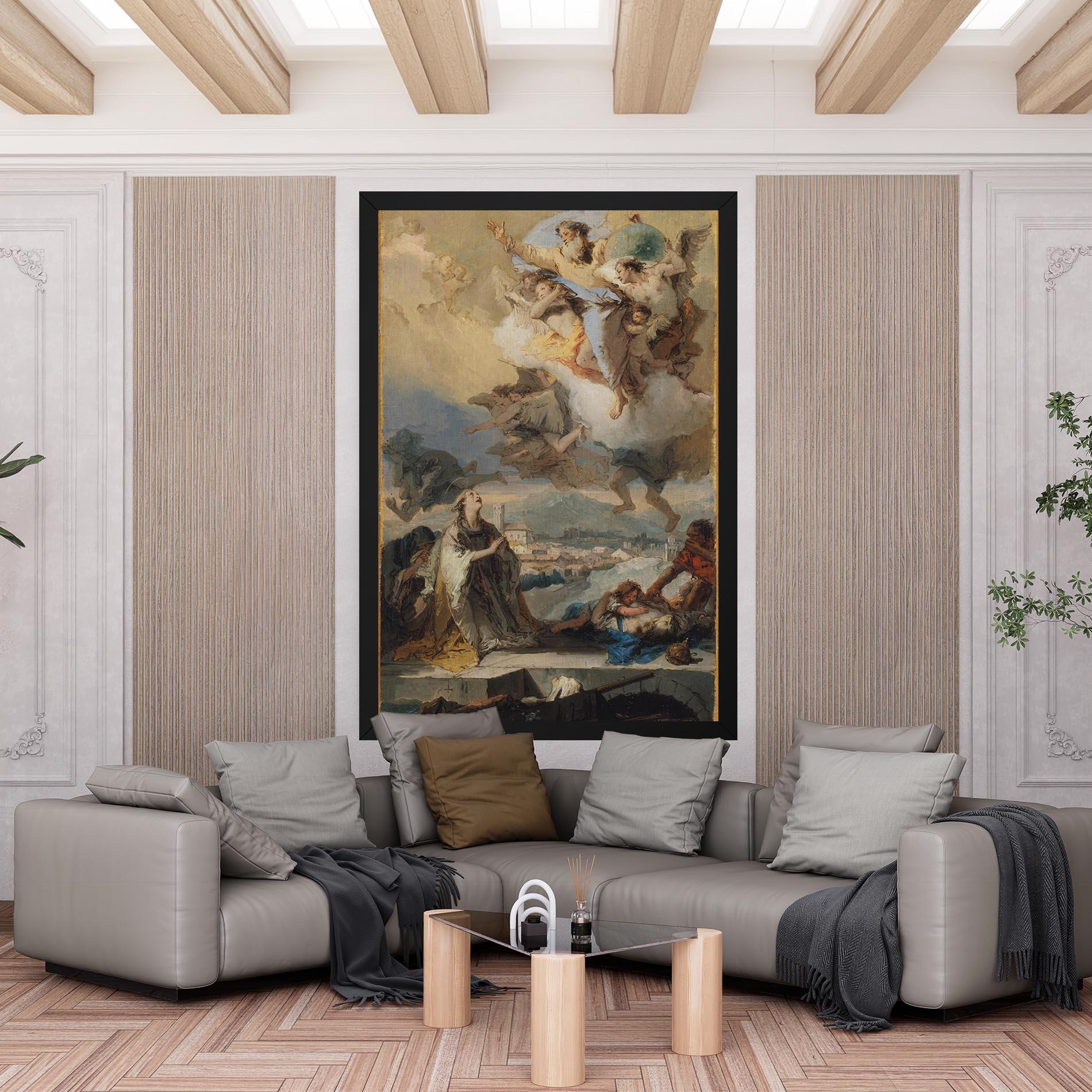 Tablou Canvas Sky Angel Art mockup 6