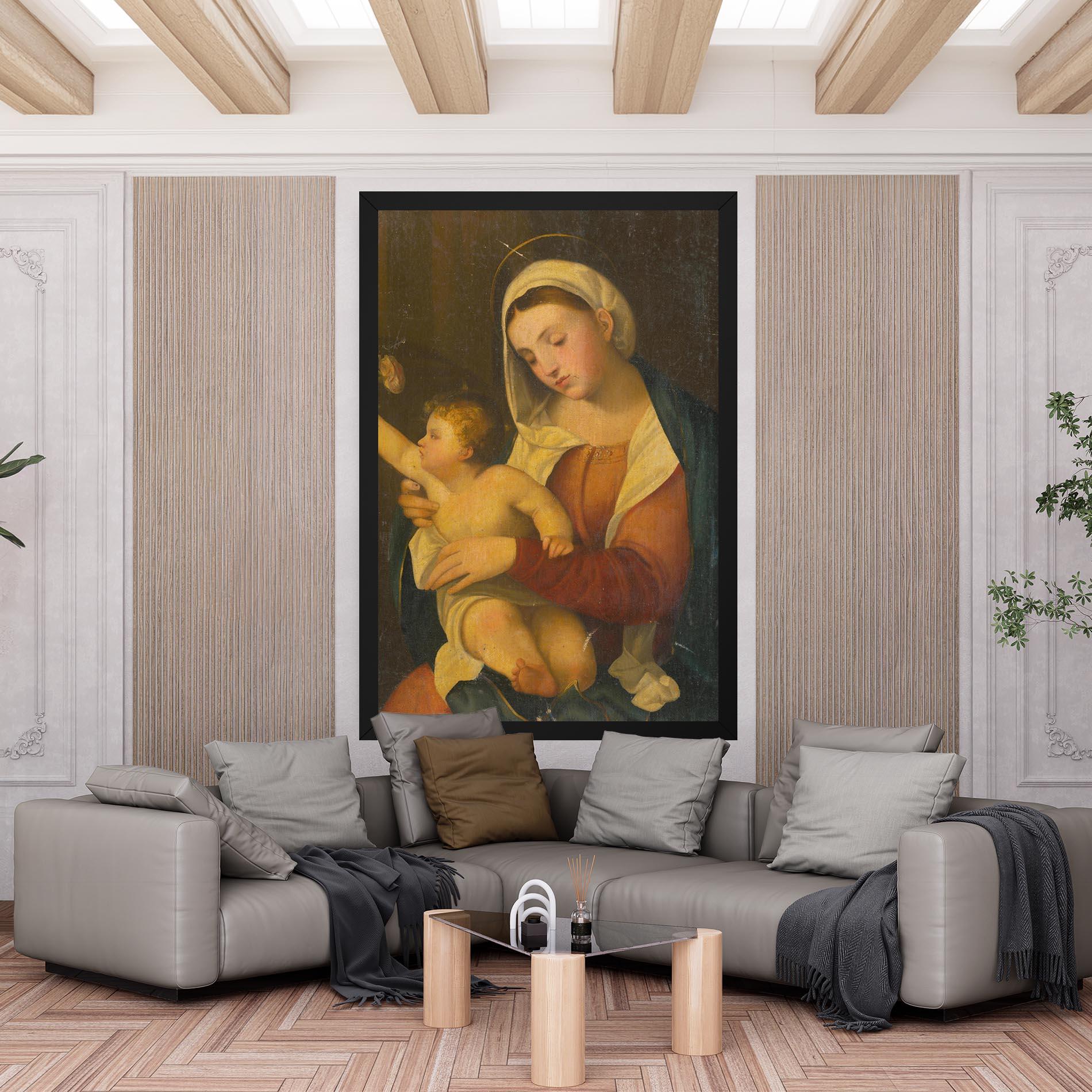 Tablou Canvas Yellow Light Baby mockup 6