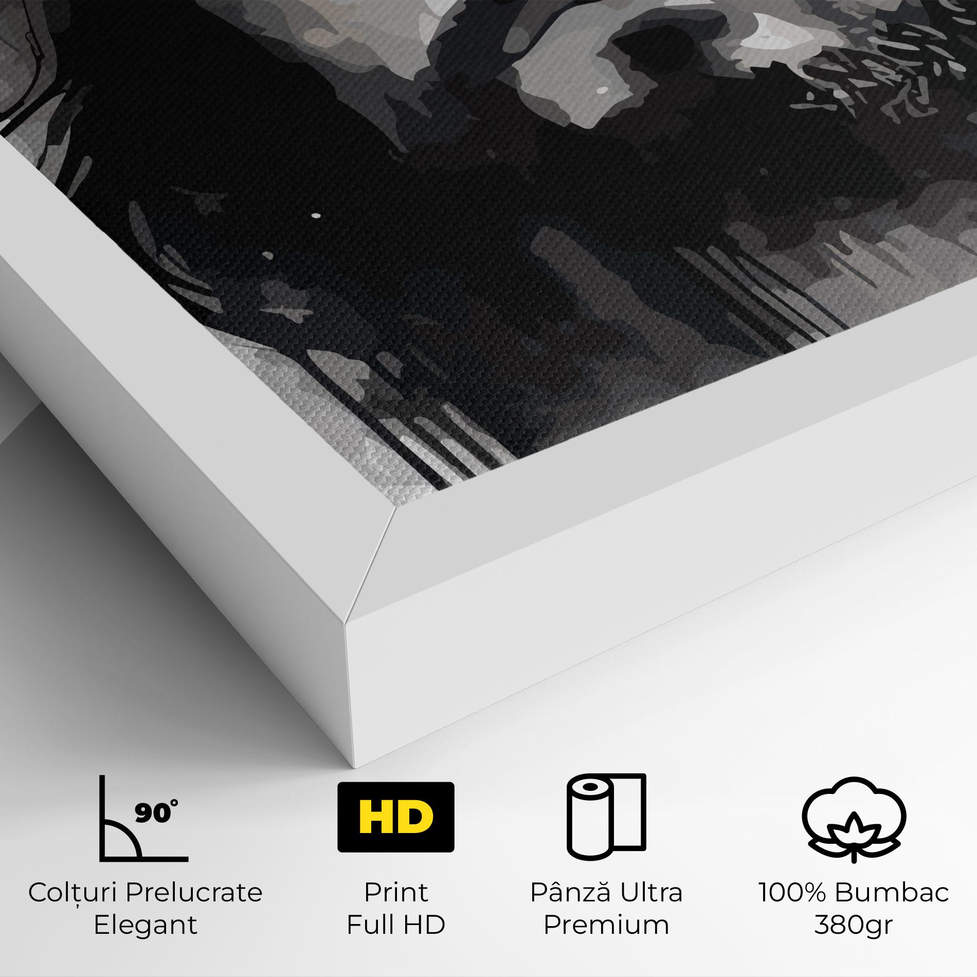 Tablou Canvas Jesus Ink Art mockup 4