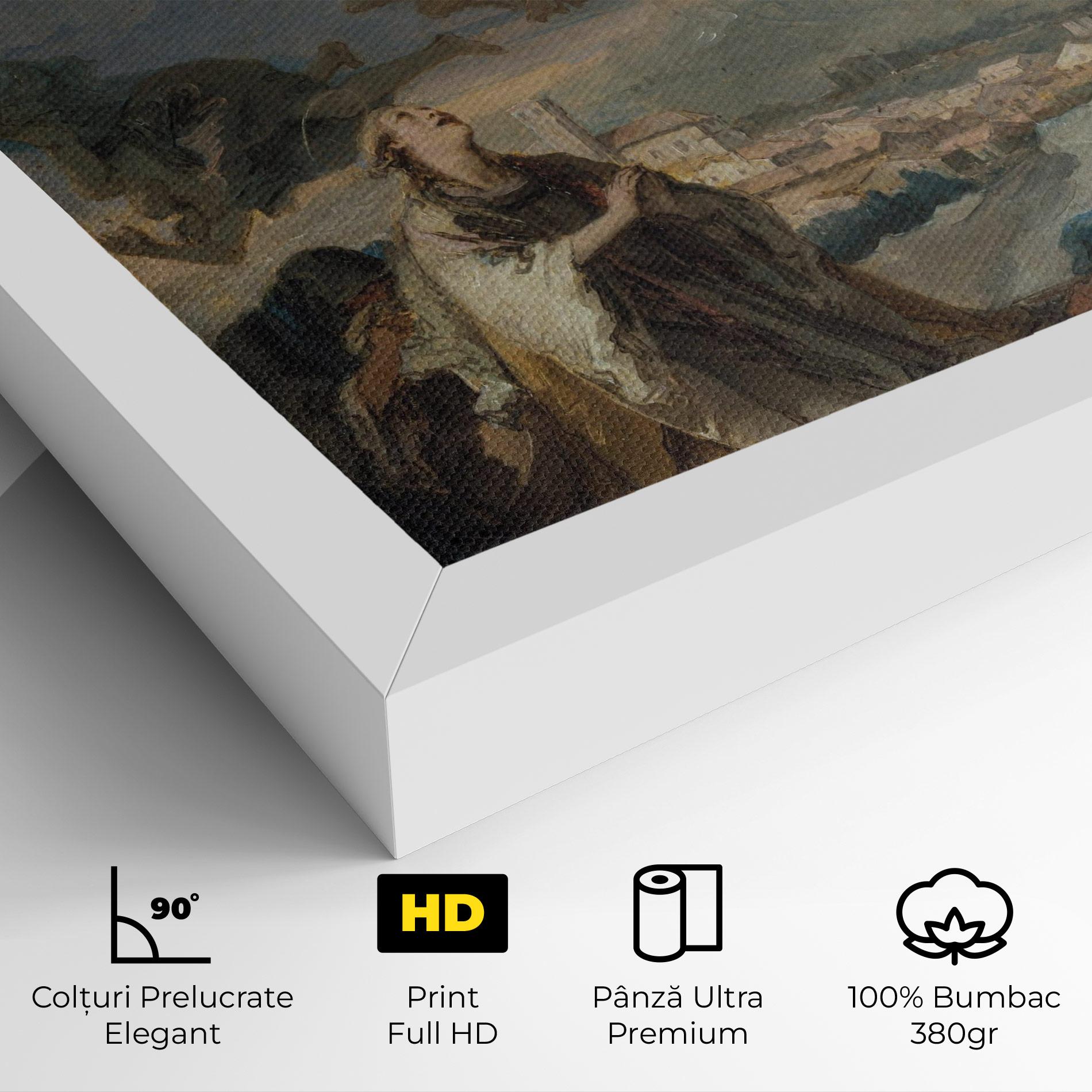 Tablou Canvas Sky Angel Art mockup 4