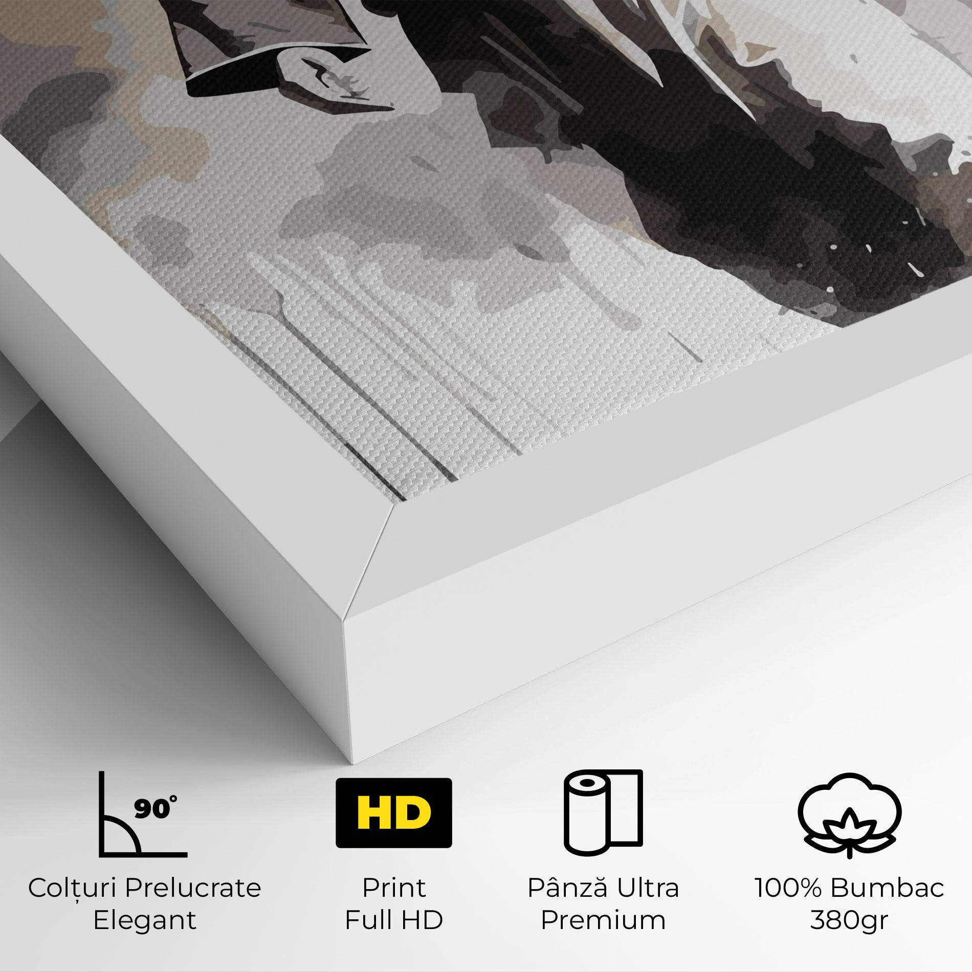 Tablou Canvas Watercolor Jesus mockup 4