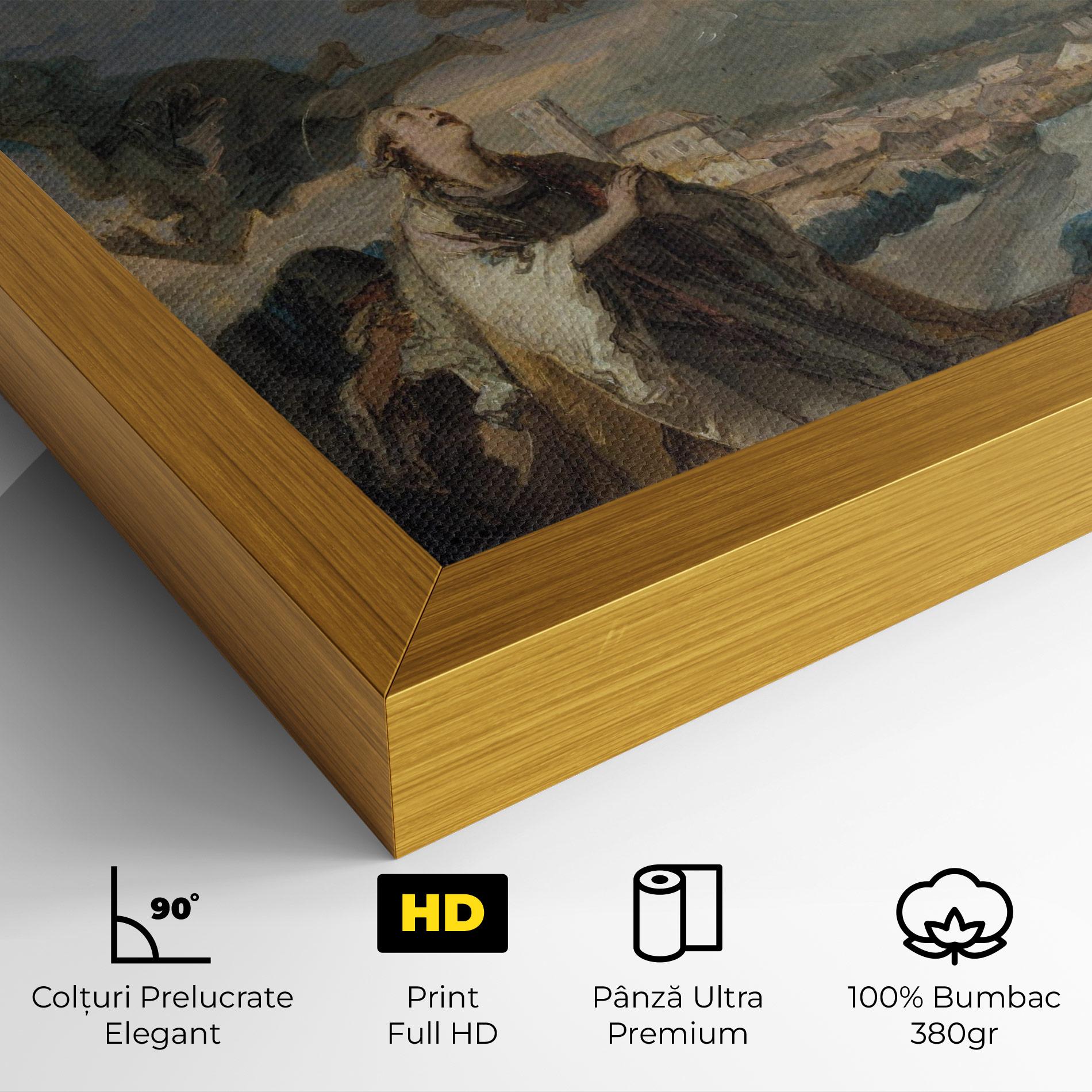 Tablou Canvas Sky Angel Art mockup 4