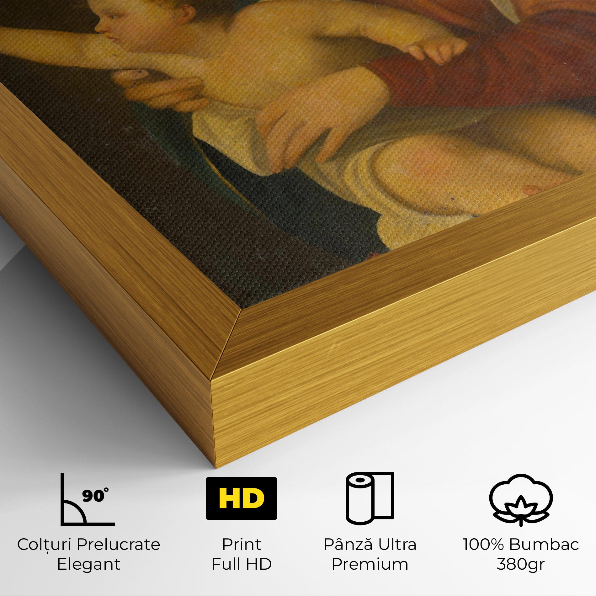 Tablou Canvas Yellow Light Baby mockup 4