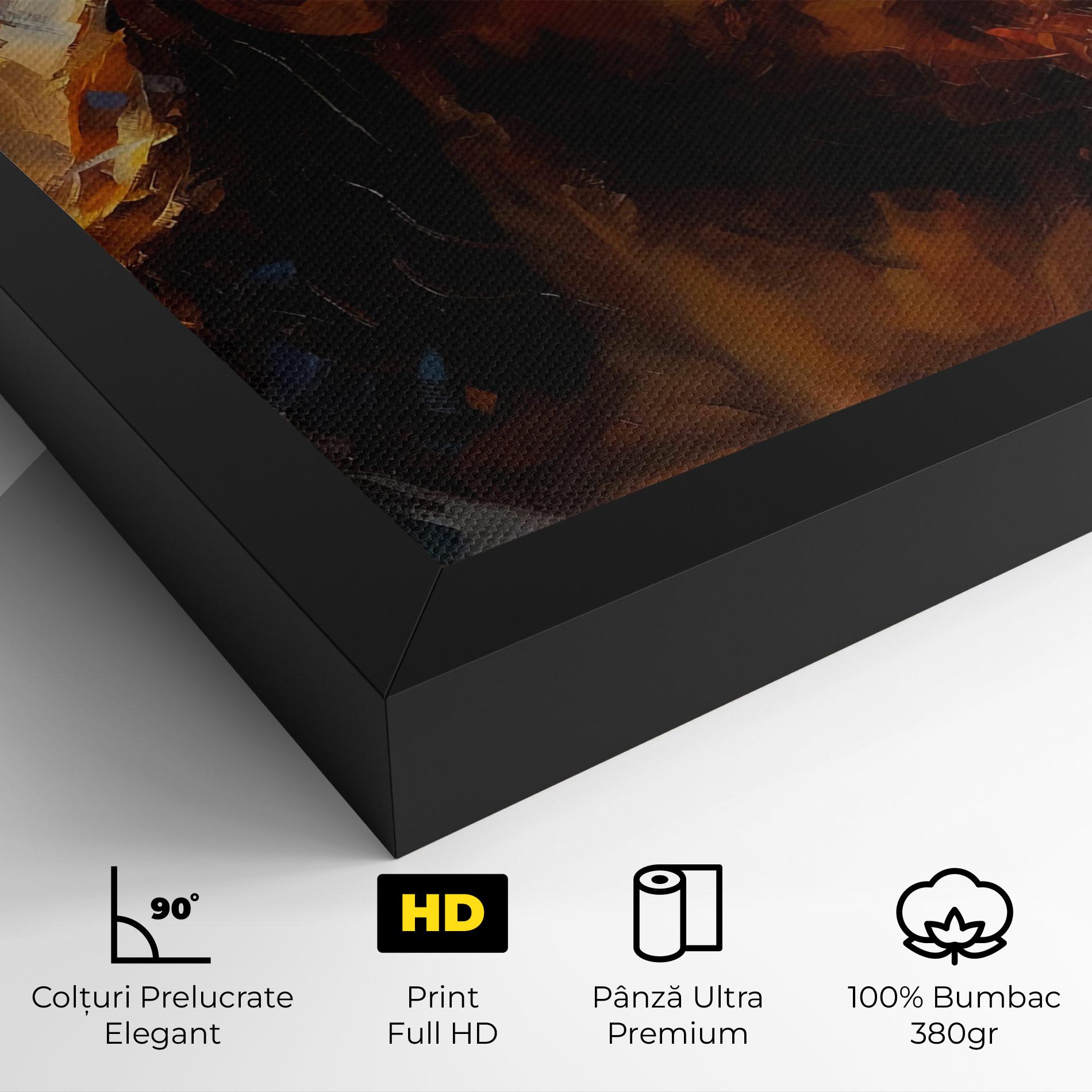 Tablou Canvas Jesus Crown mockup 4