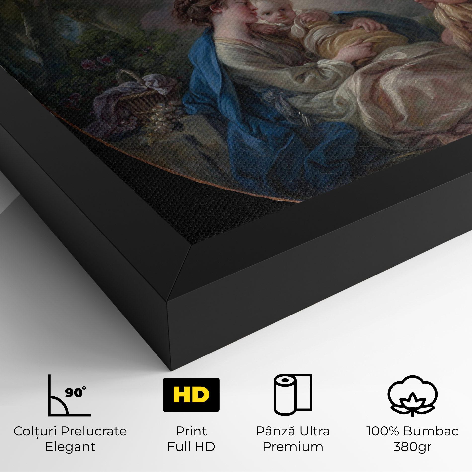 Tablou Canvas Religious Circle mockup 4
