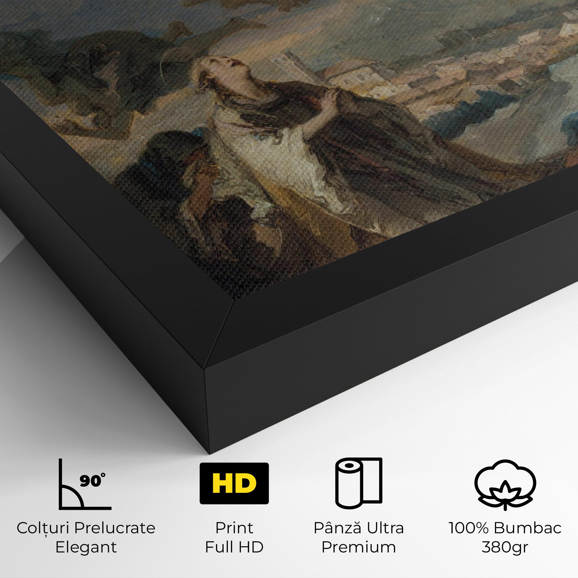 Tablou Canvas Sky Angel Art mockup 4